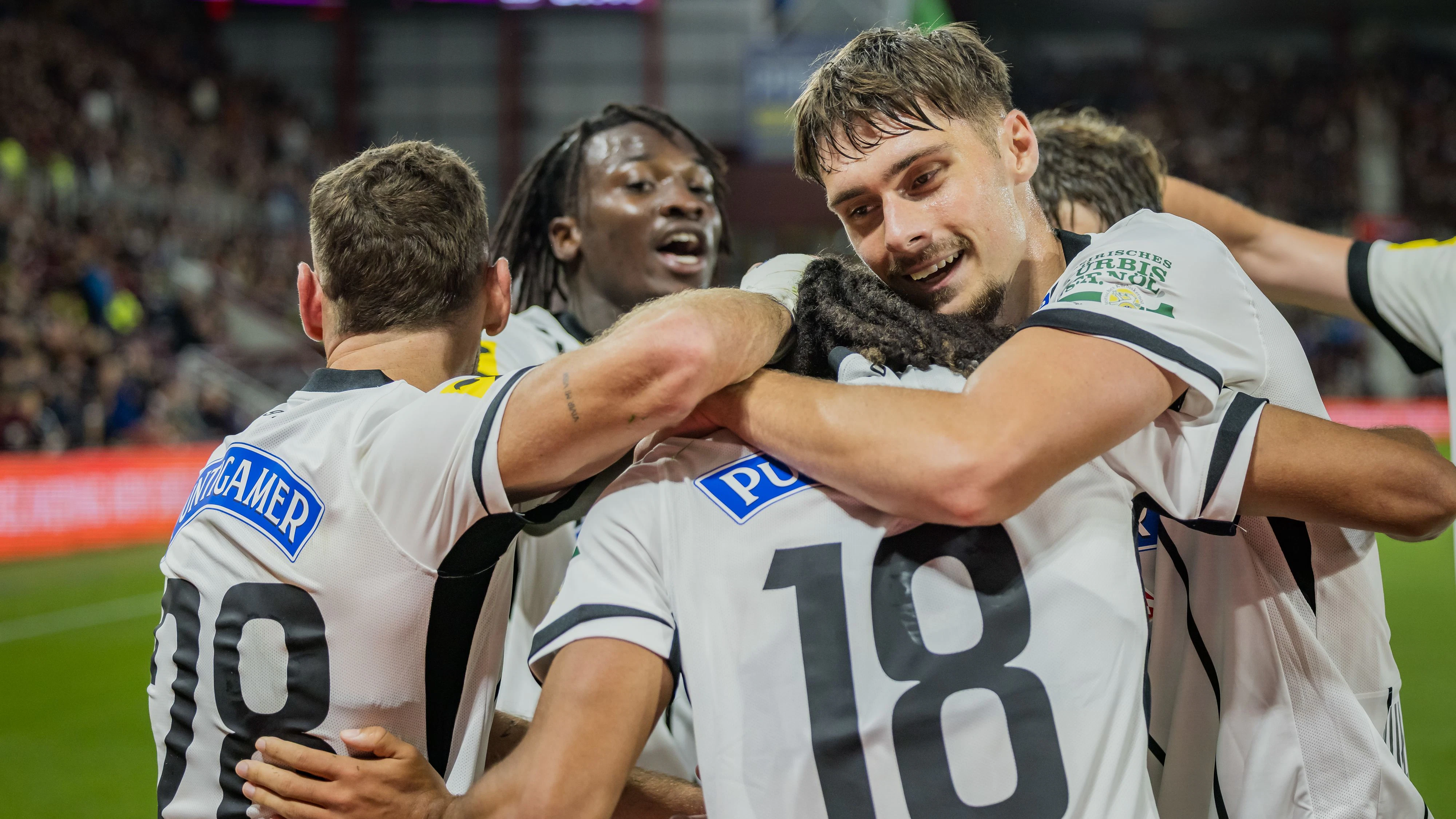 Heute.at - Sturm kickt Hearts raus: Davon träumt man als Kind