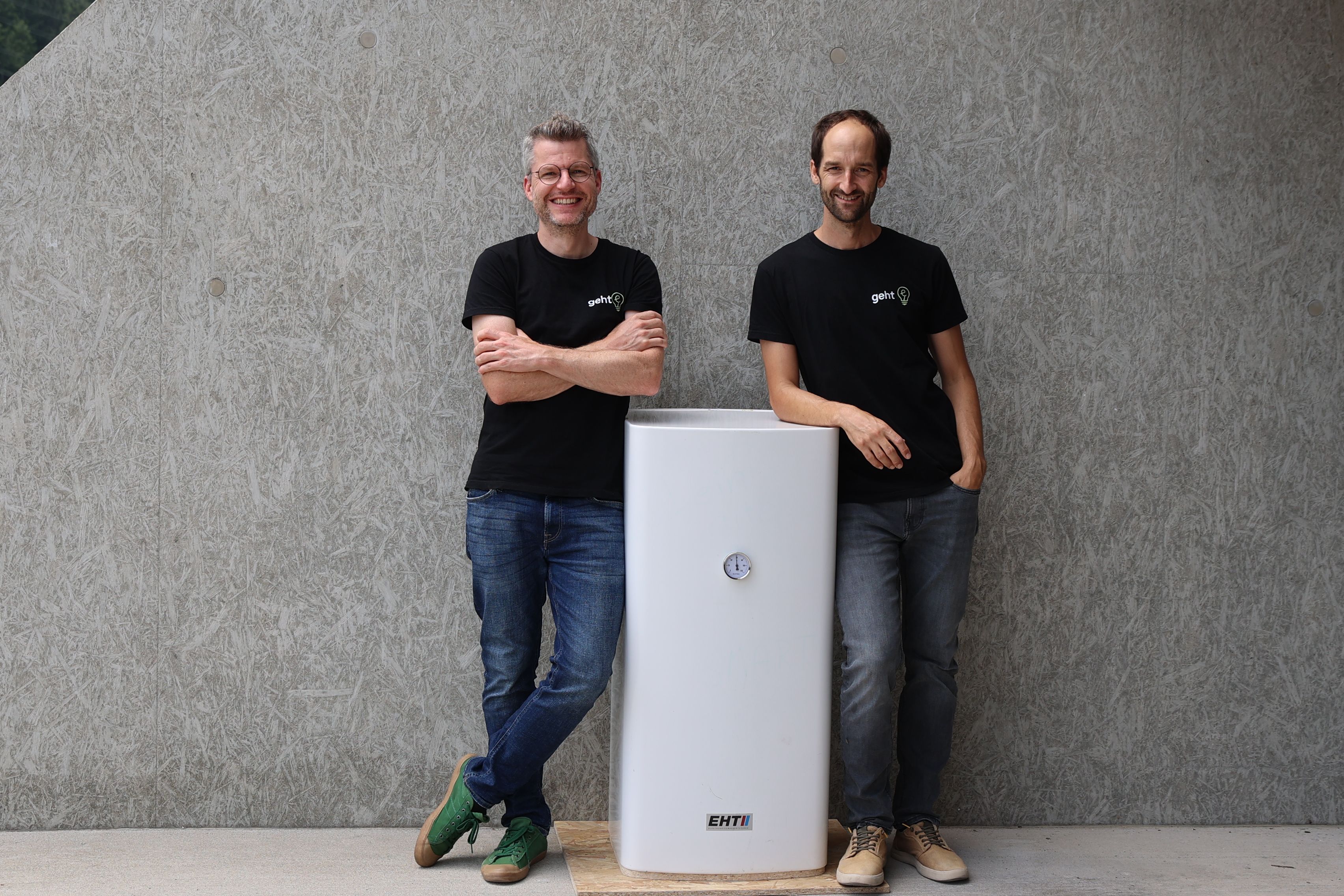 Stefan Jörer und Wolfgang Gassler, Mitgründer von geht-e.
