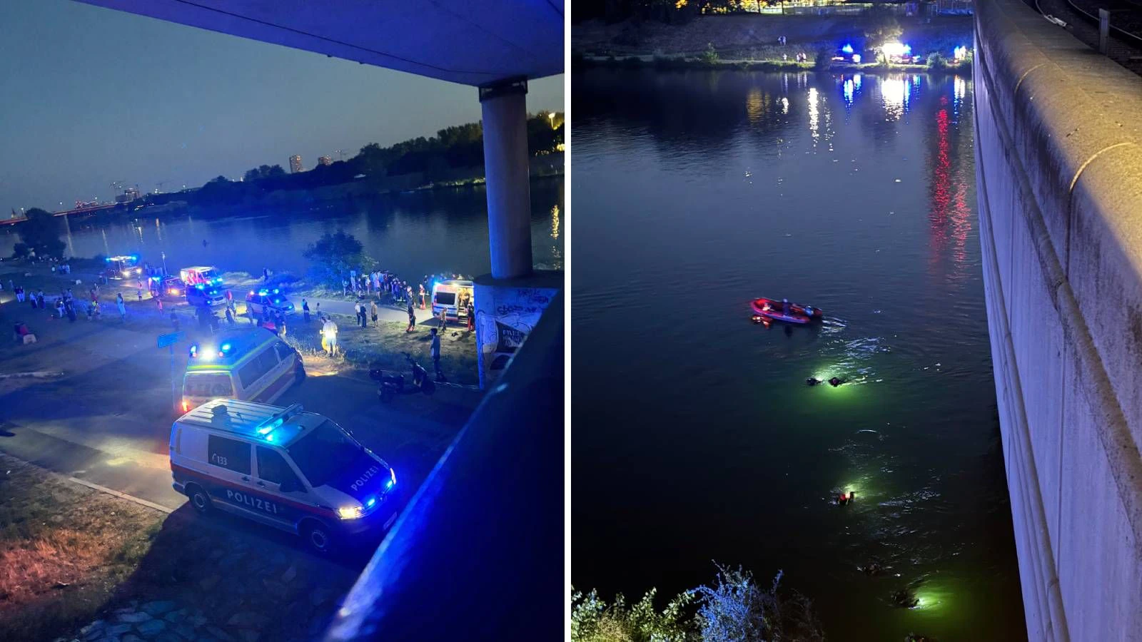 Heute.at - Tödlicher Sprung! Mann (41) stirbt in Neuer Donau