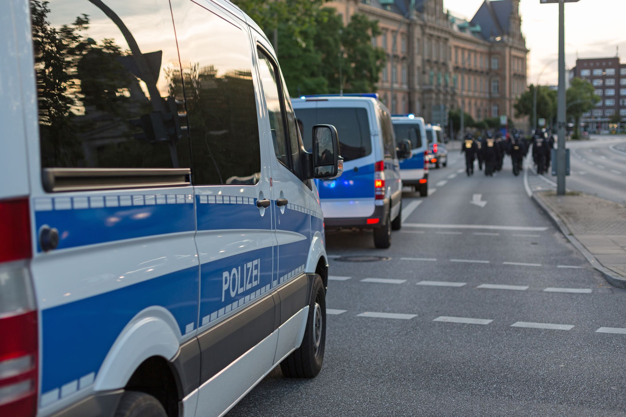 Die Ermittlungen der Polizei laufen auf Hochtouren.