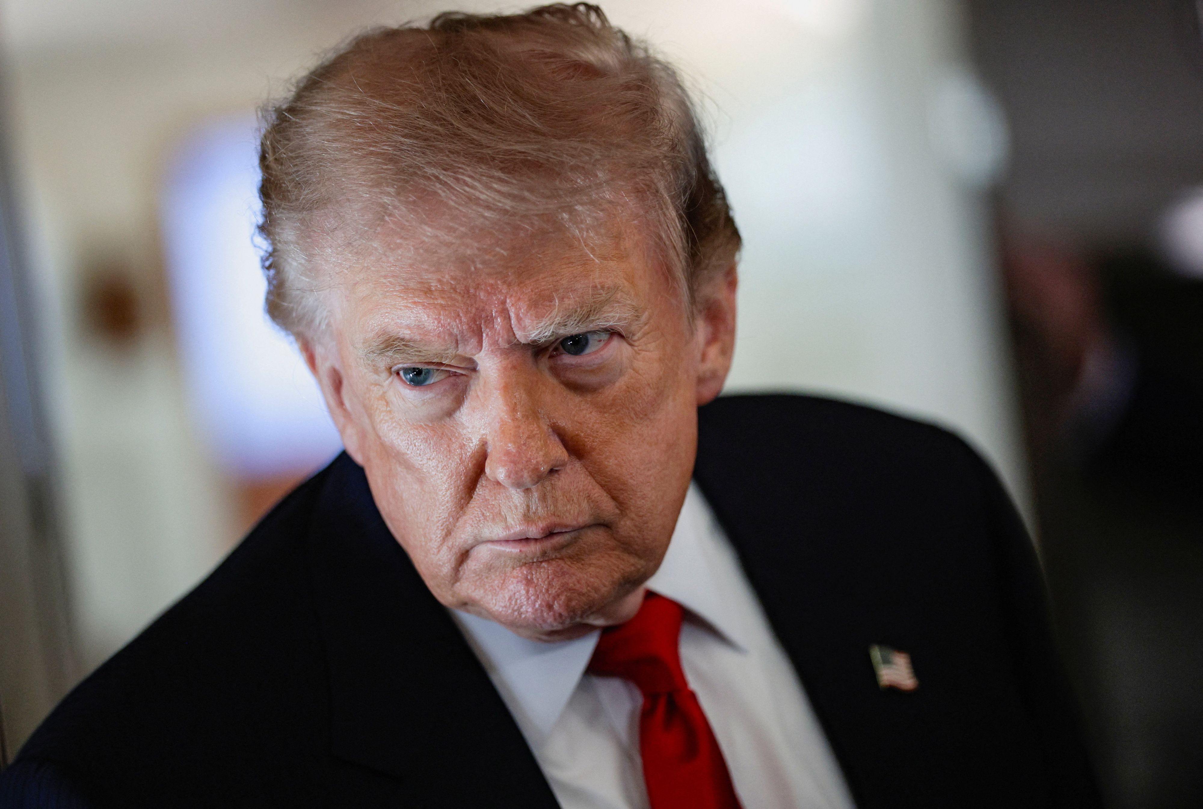 US-Präsident Trump droht dem Iran erneut. (Symbolbild)