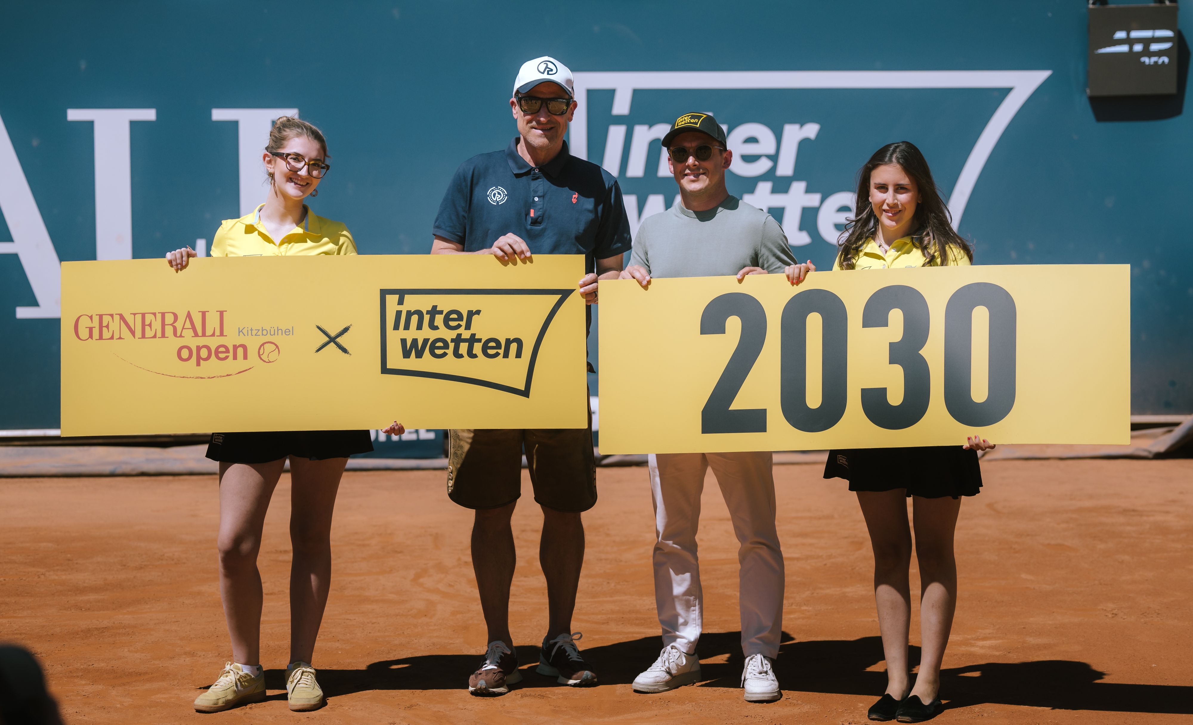 Interwetten und die Generali Open verlängern ihre Partnerschaft bis 2030.