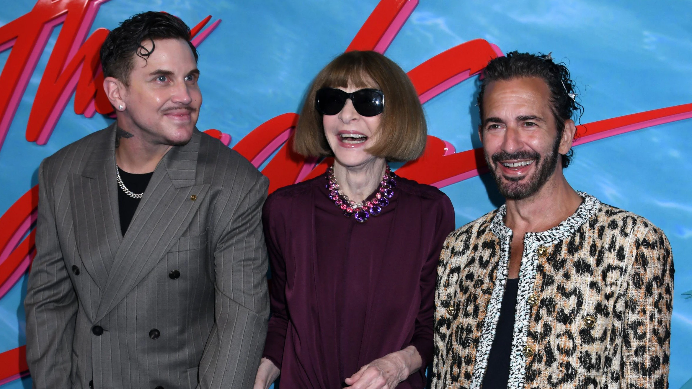 Anna Wintour hatte Spaß bei der Premiere zu Murphys Serie.