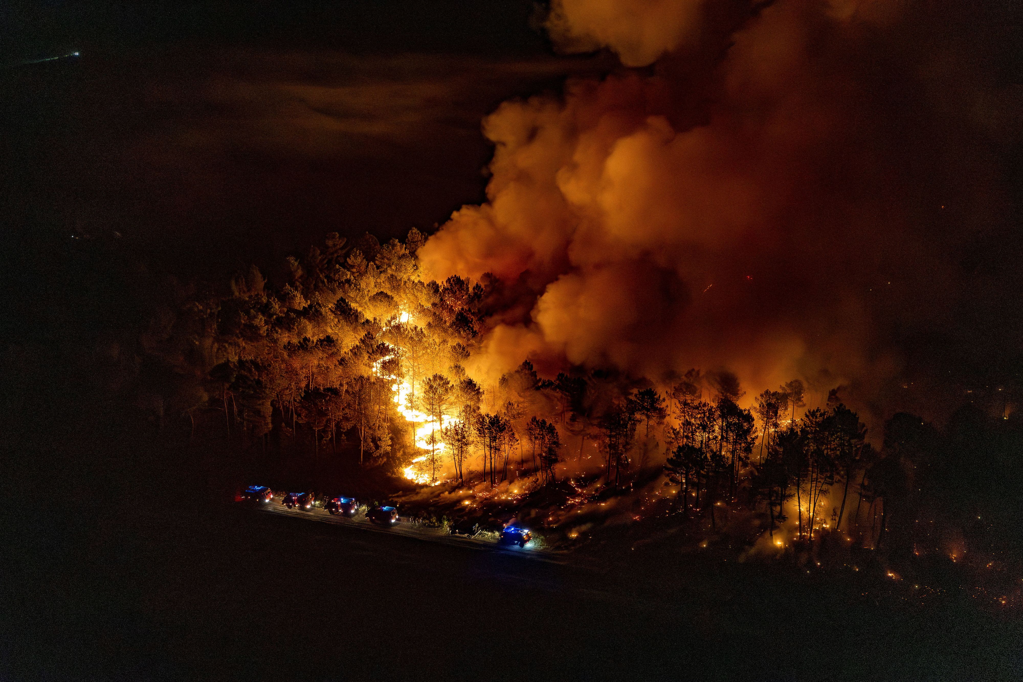 Waldbrand Frankreich 
