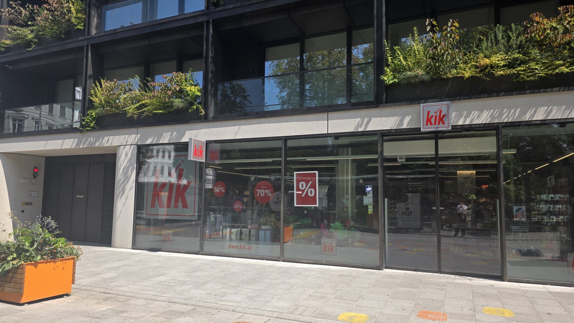 Hat mit vielen Problemen zu kämpfen: die KiK-Filiale auf der Linzer Landstraße.