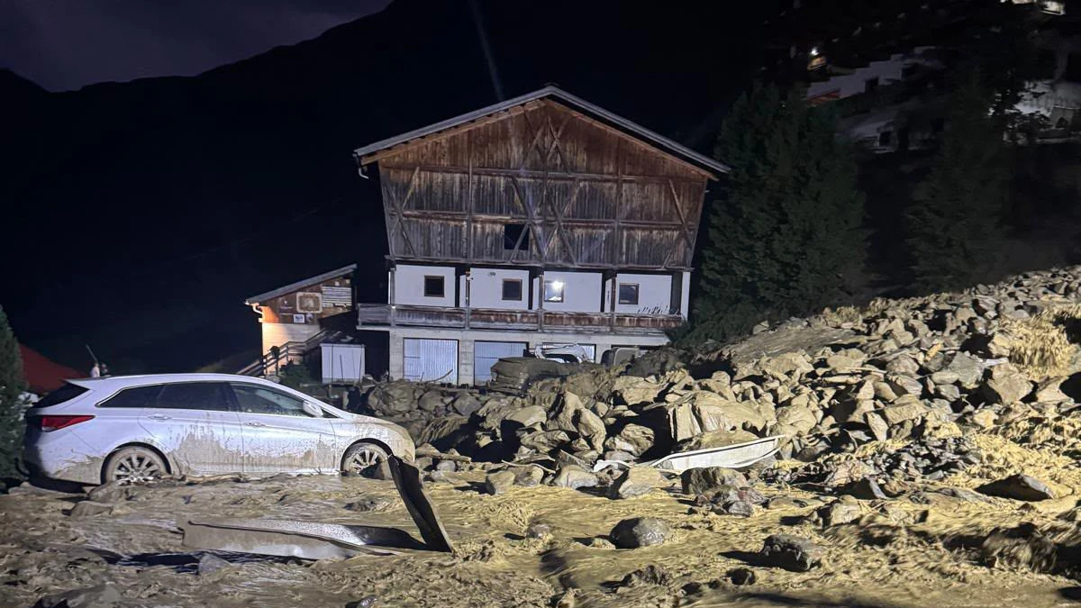 Heute.at - Kläranlage verschüttet – Abwasser fließt jetzt in Ache