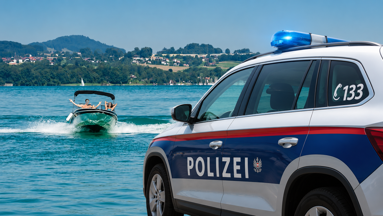 Der Polizei gingen am Attersee mehrere Verkehrssünder ins Netz. (Symbolbild)