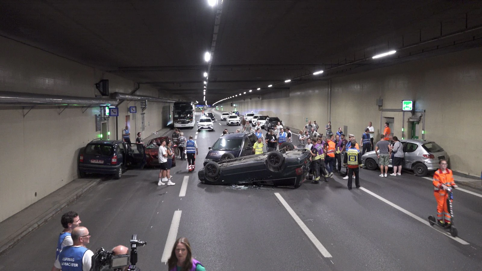 Heute.at - Kaisermühlen-Tunnel für Mega-Übung gesperrt