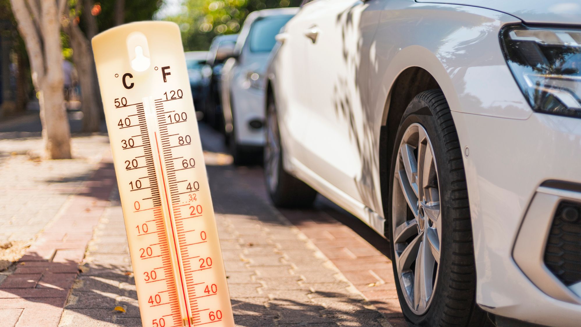 Für die Temperaturen im Fahrzeuginneren ist die Farbe des Lacks nicht der entscheidende Faktor.