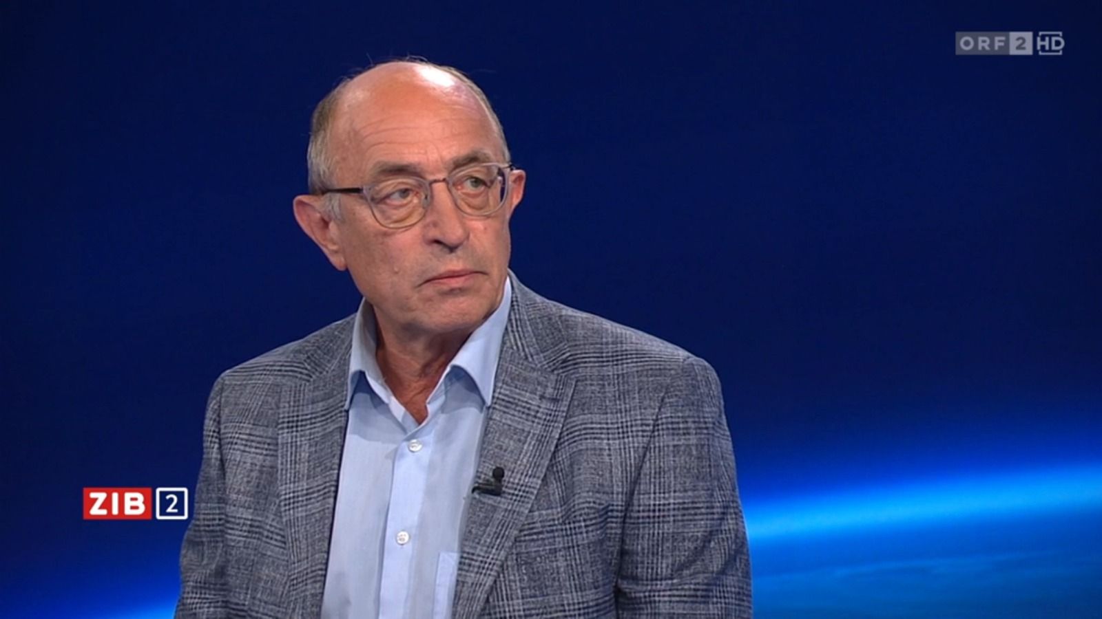 Günter Blöschl am Donnerstagabend in der ZiB-2. 