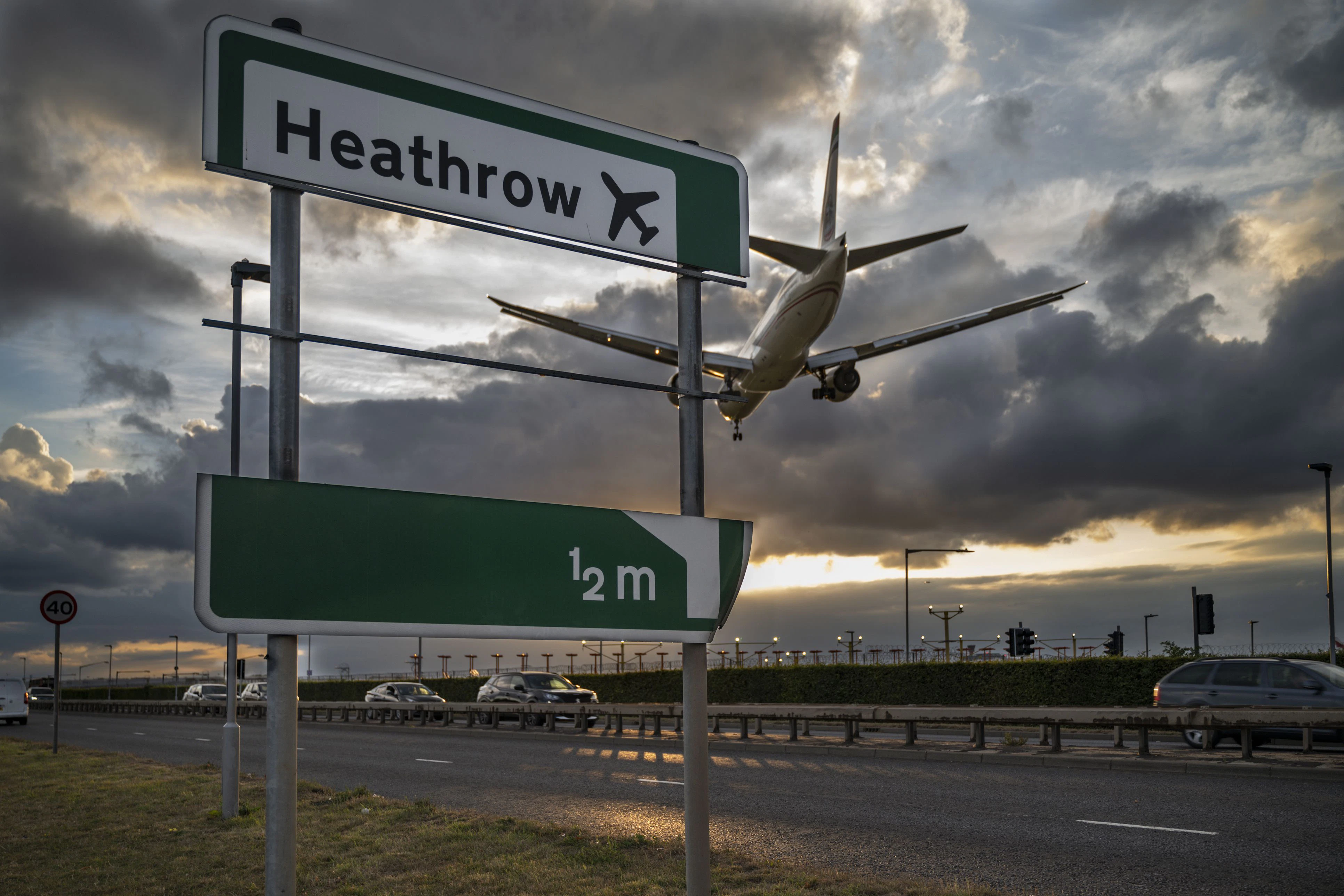 Erst beim zweiten Versuch konnte Flug BA 919 sicher in Heathrow landen