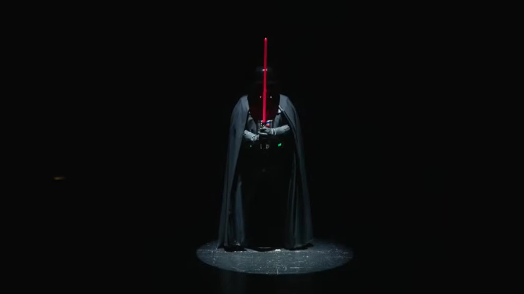 Darth Vader höchstpersönlich kündigte die Star-Wars-Kooperation an.