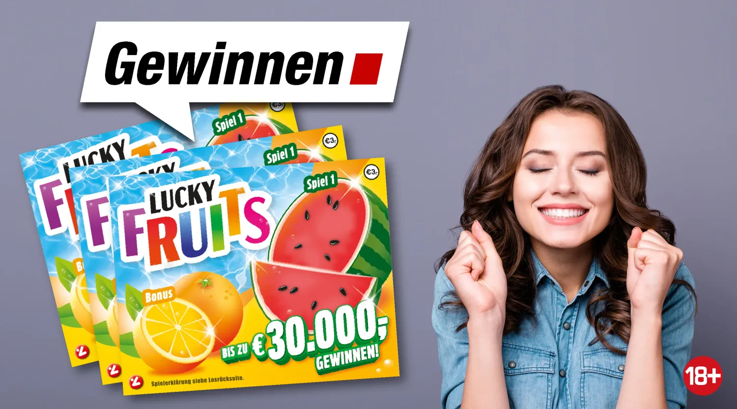 Heute.at - Bis zu € 30.000 mit Rubbellos Lucky Fruits gewinnen