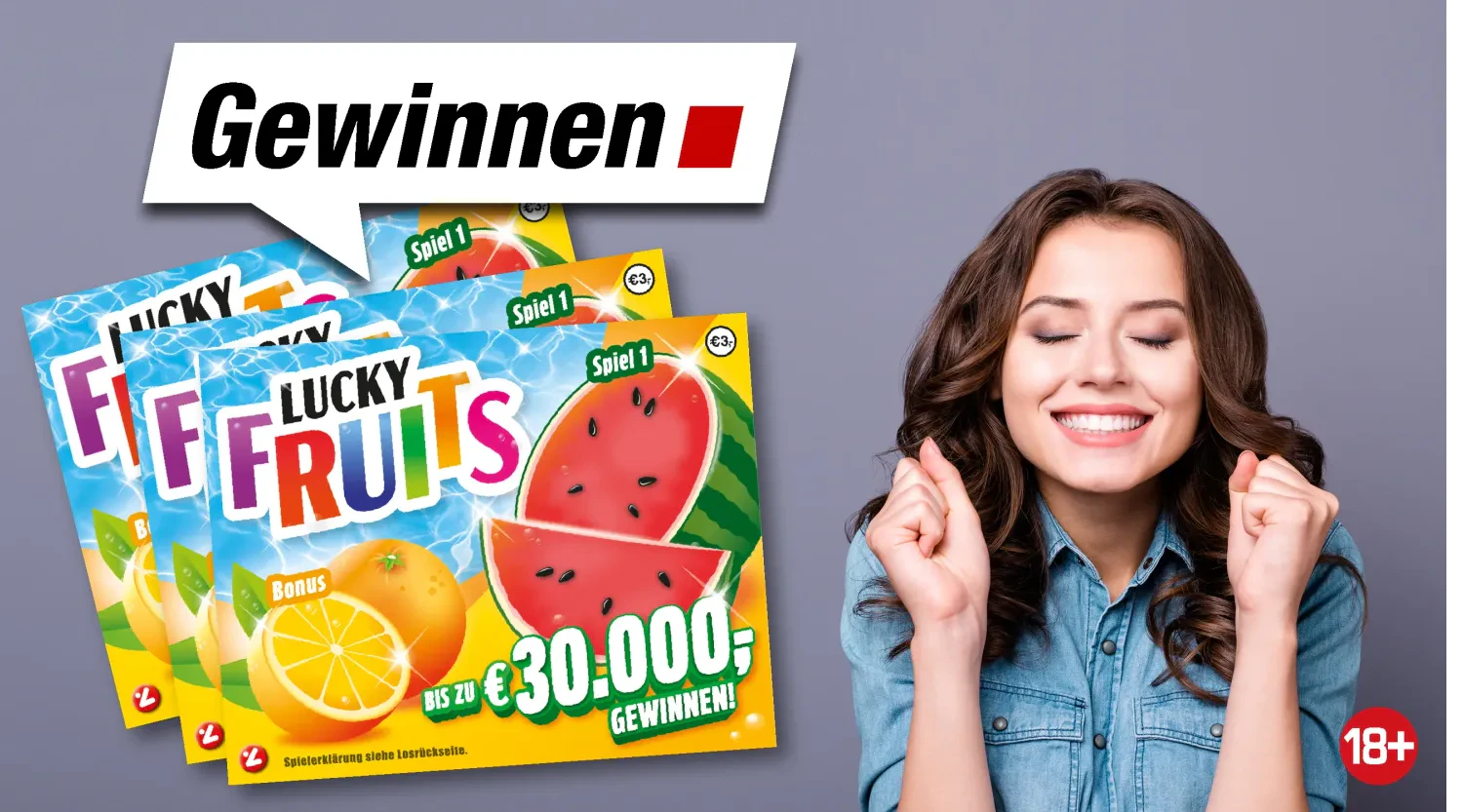Heute.at - Bis zu € 30.000 mit Rubbellos Lucky Fruits gewinnen