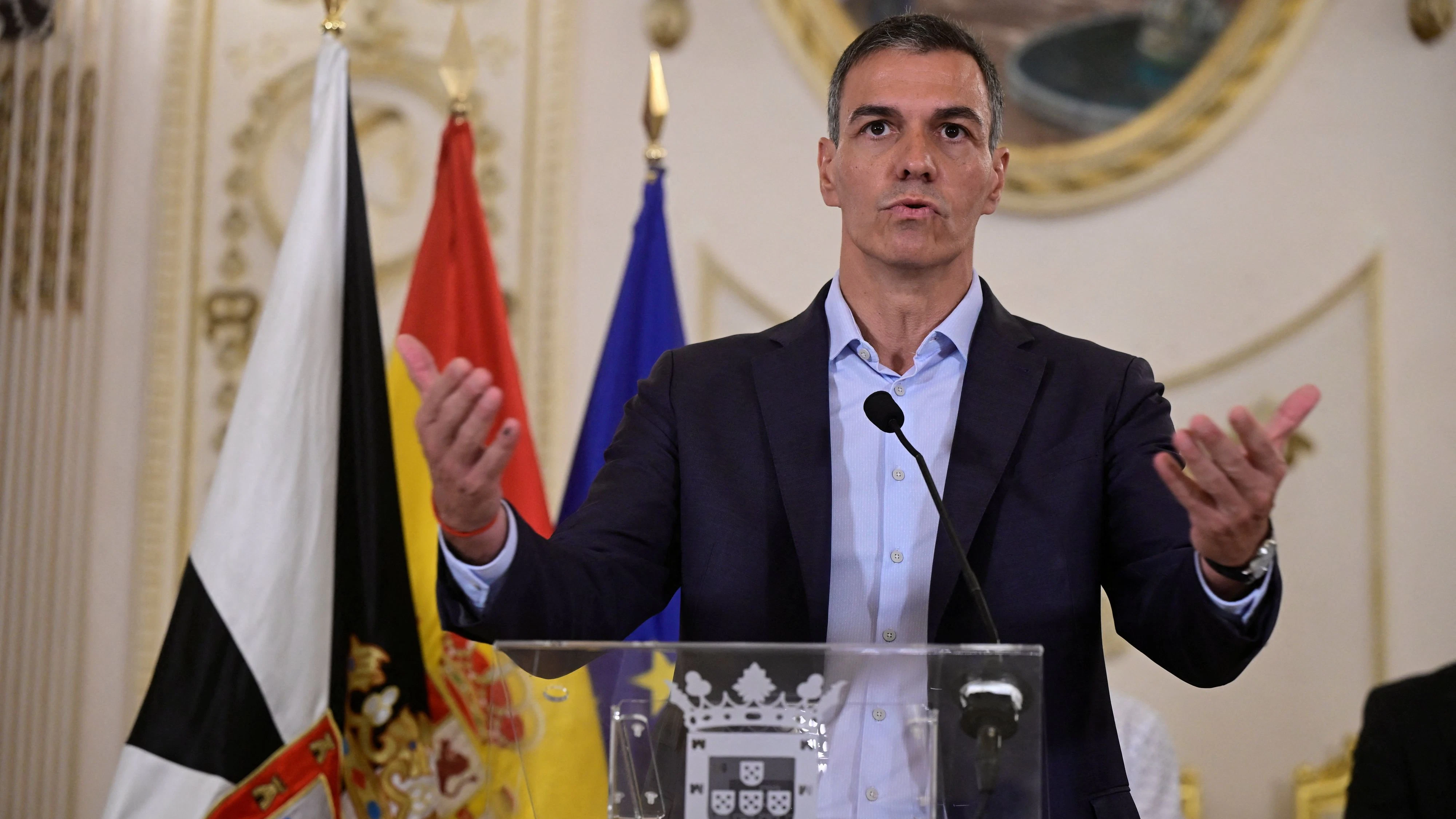 Spaniens Ministerpräsident Pedro Sanchez besuchte Ceuta.