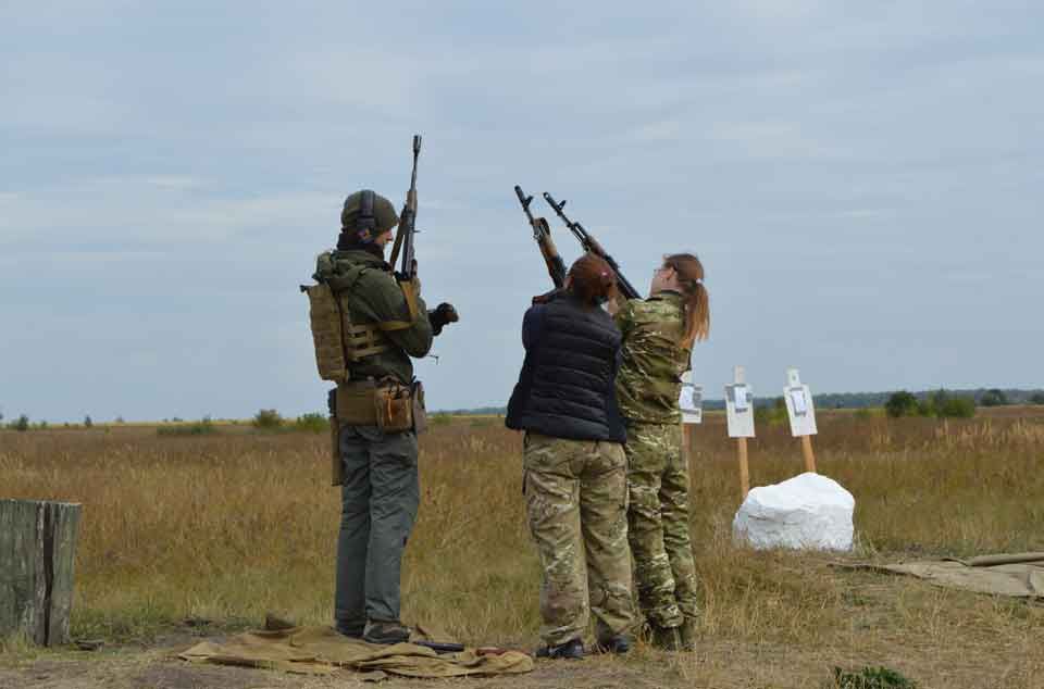 Widerstandskämpferinnen Ukraine 