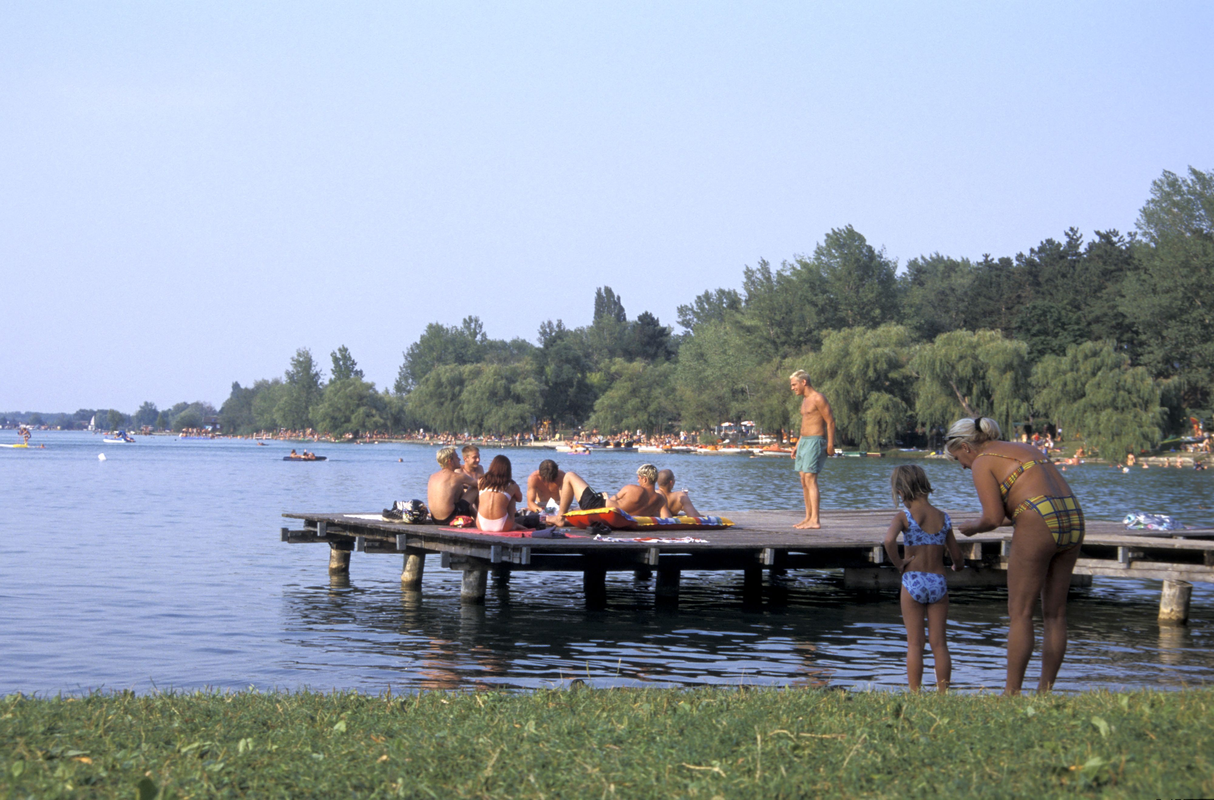 Der tödliche Unfall ereignete sich am Neufelder See. (Symbolbild)
