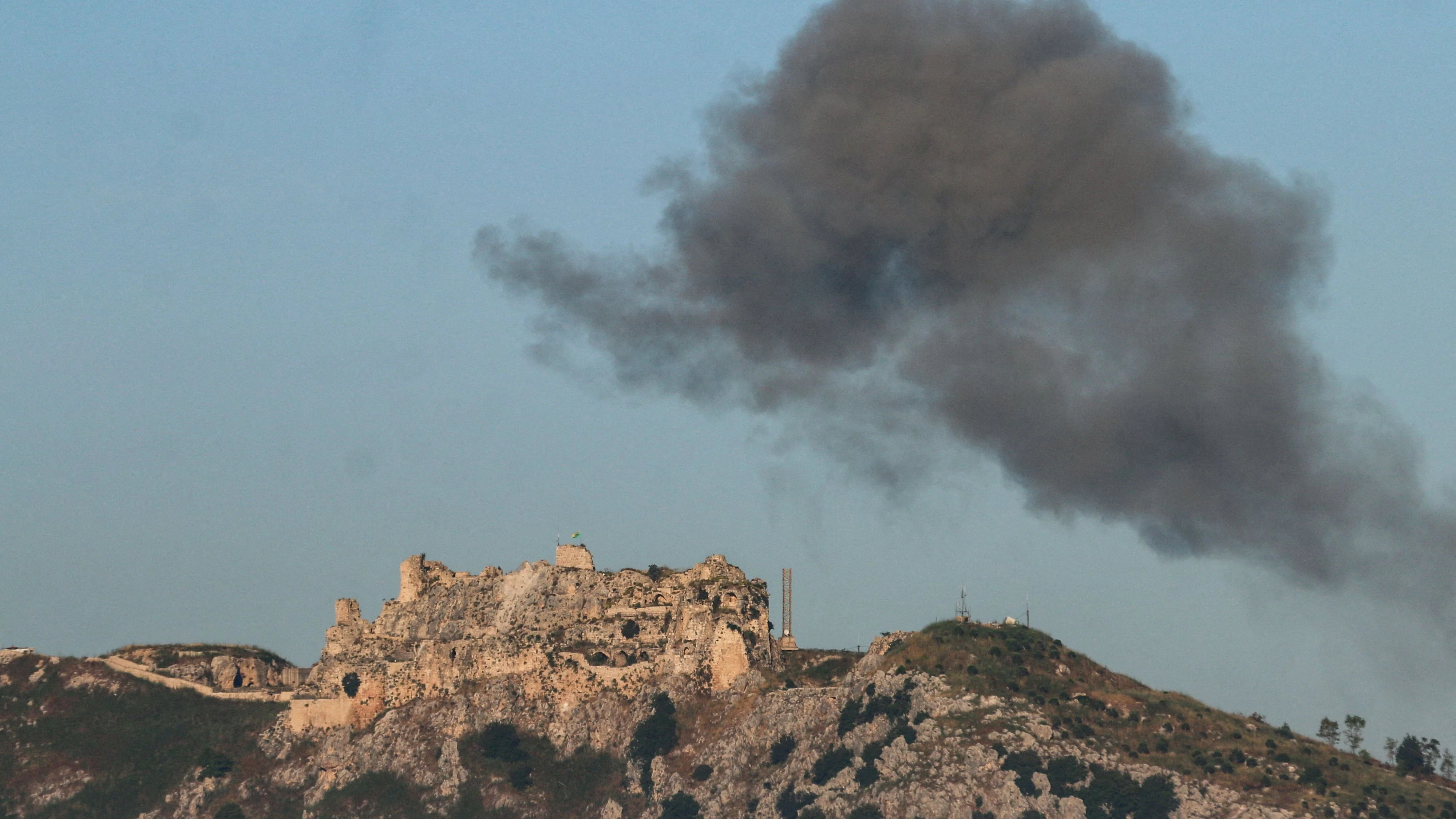 Heute.at - Israel bombt rund um Kreuzfahrerburg Beaufort