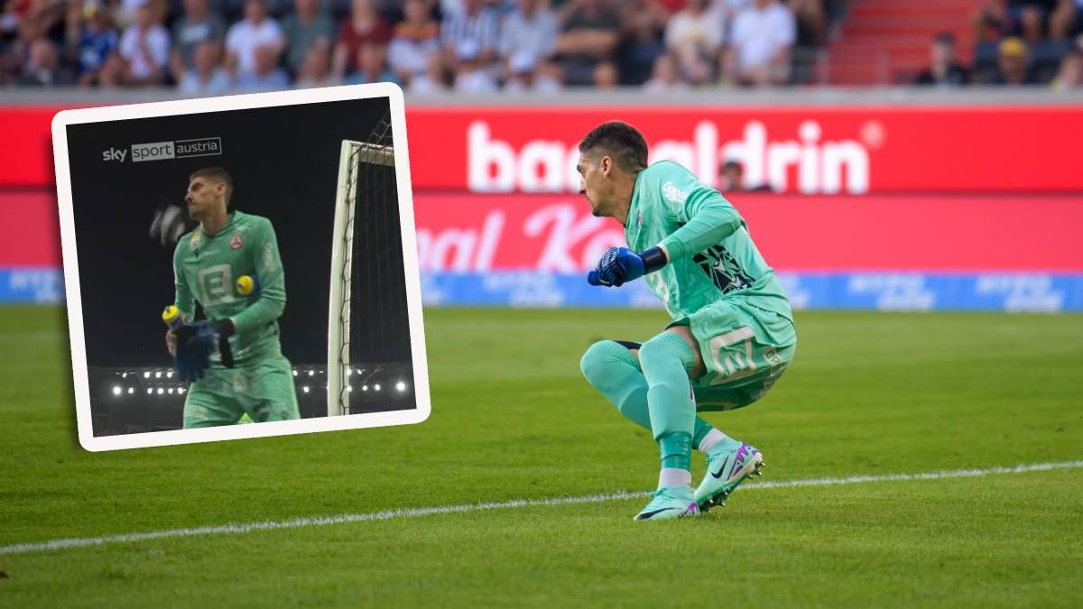 Heute.at - Skandal nach LASK-Sieg: Gegner-Goalie geht zu Boden