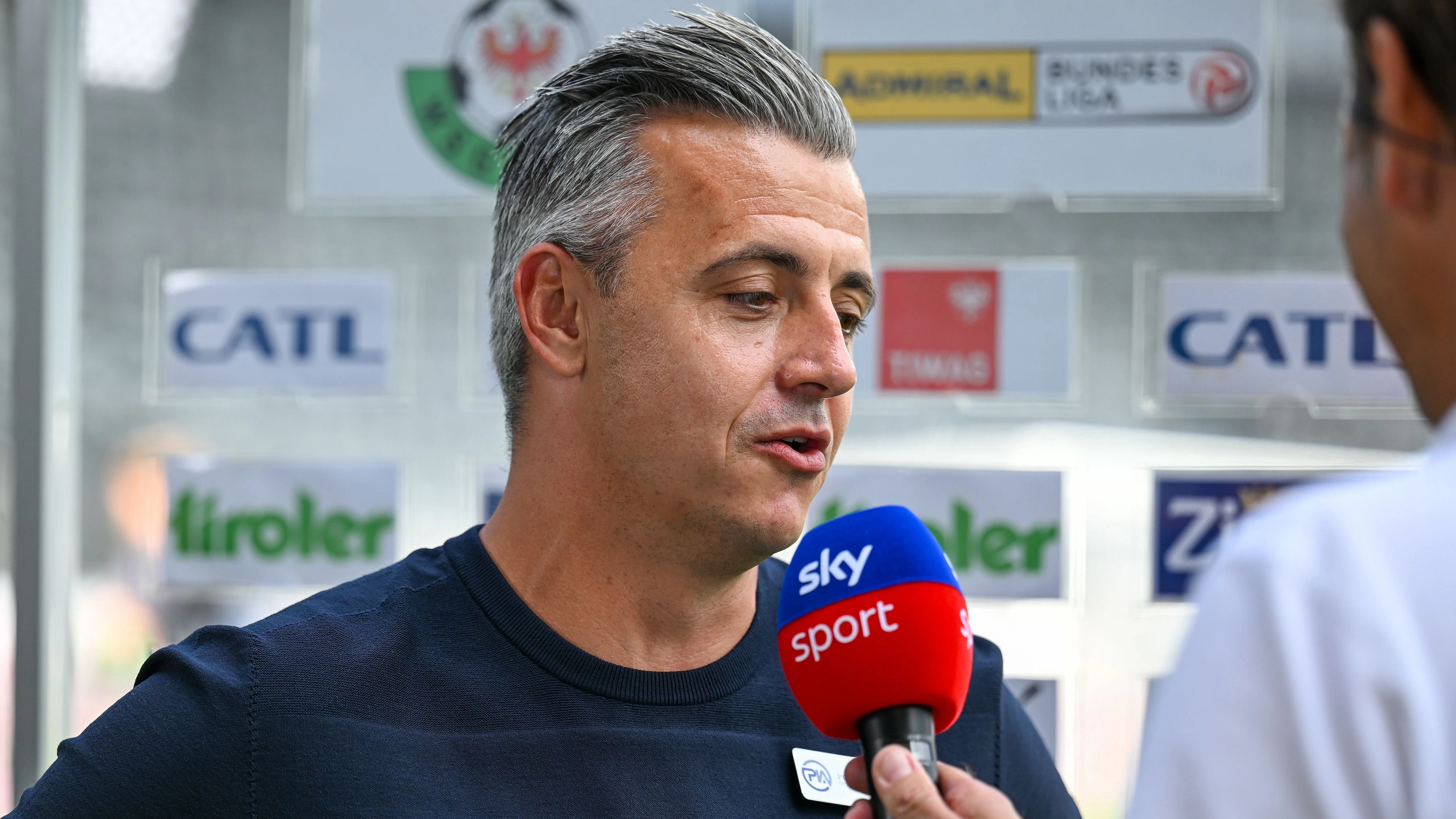 WSG-Tirol-Trainer Philipp Semlic. 