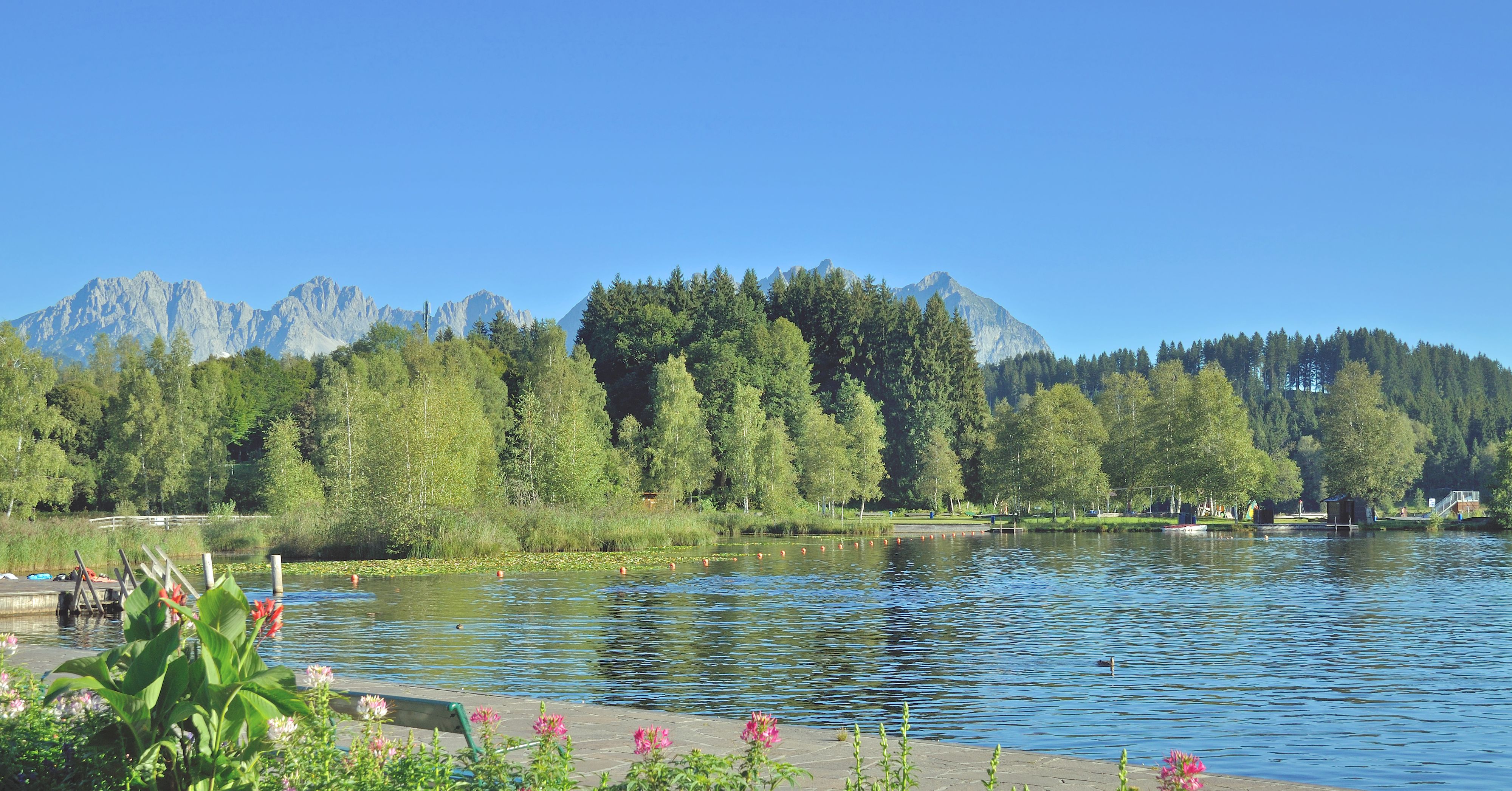 Das Unglück ereignete sich im Schwarzsee bei Kitzbühel.