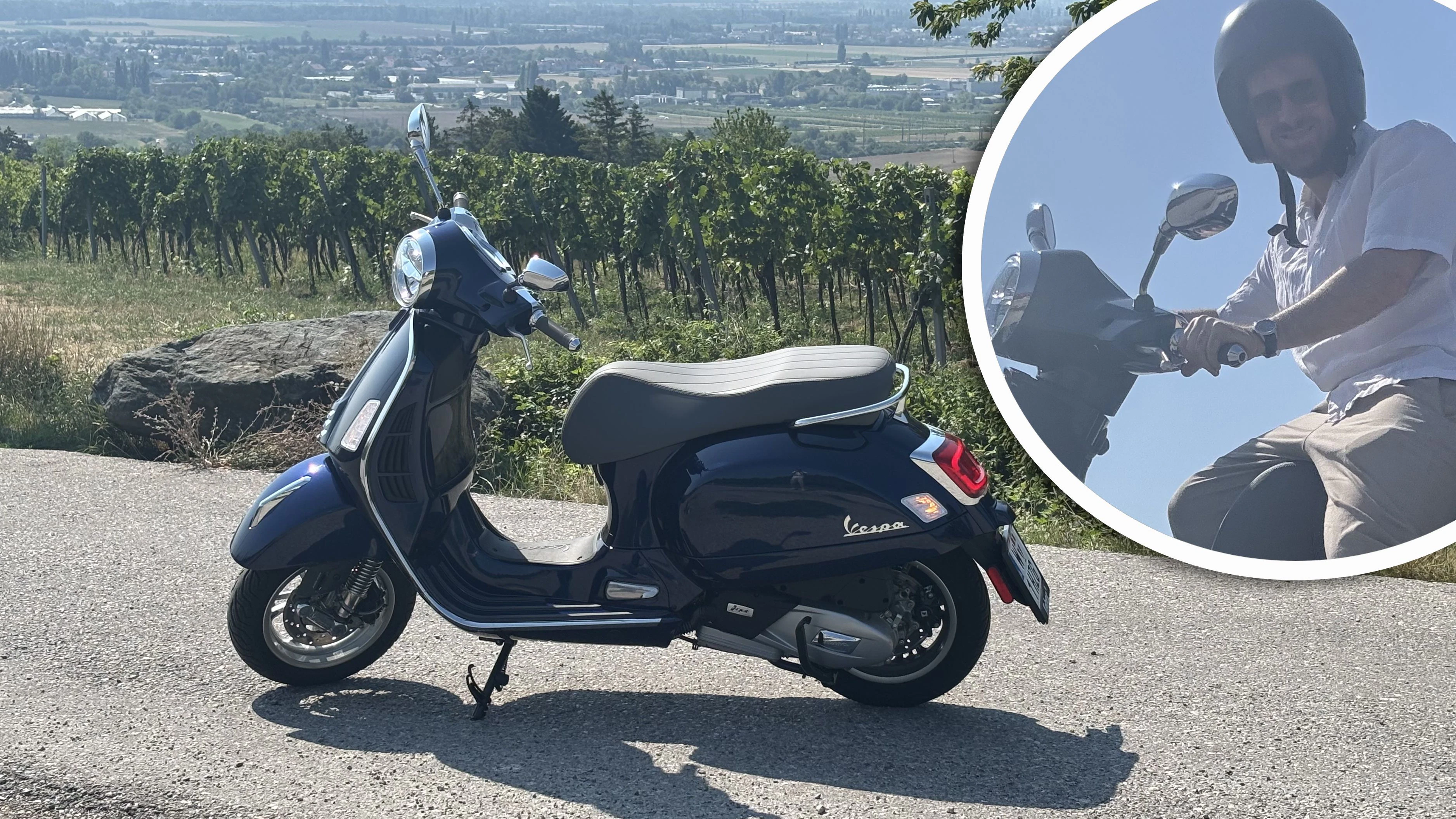 Die Vespa GTS 125 macht einfach Spaß und ist ein echter Hingucker.