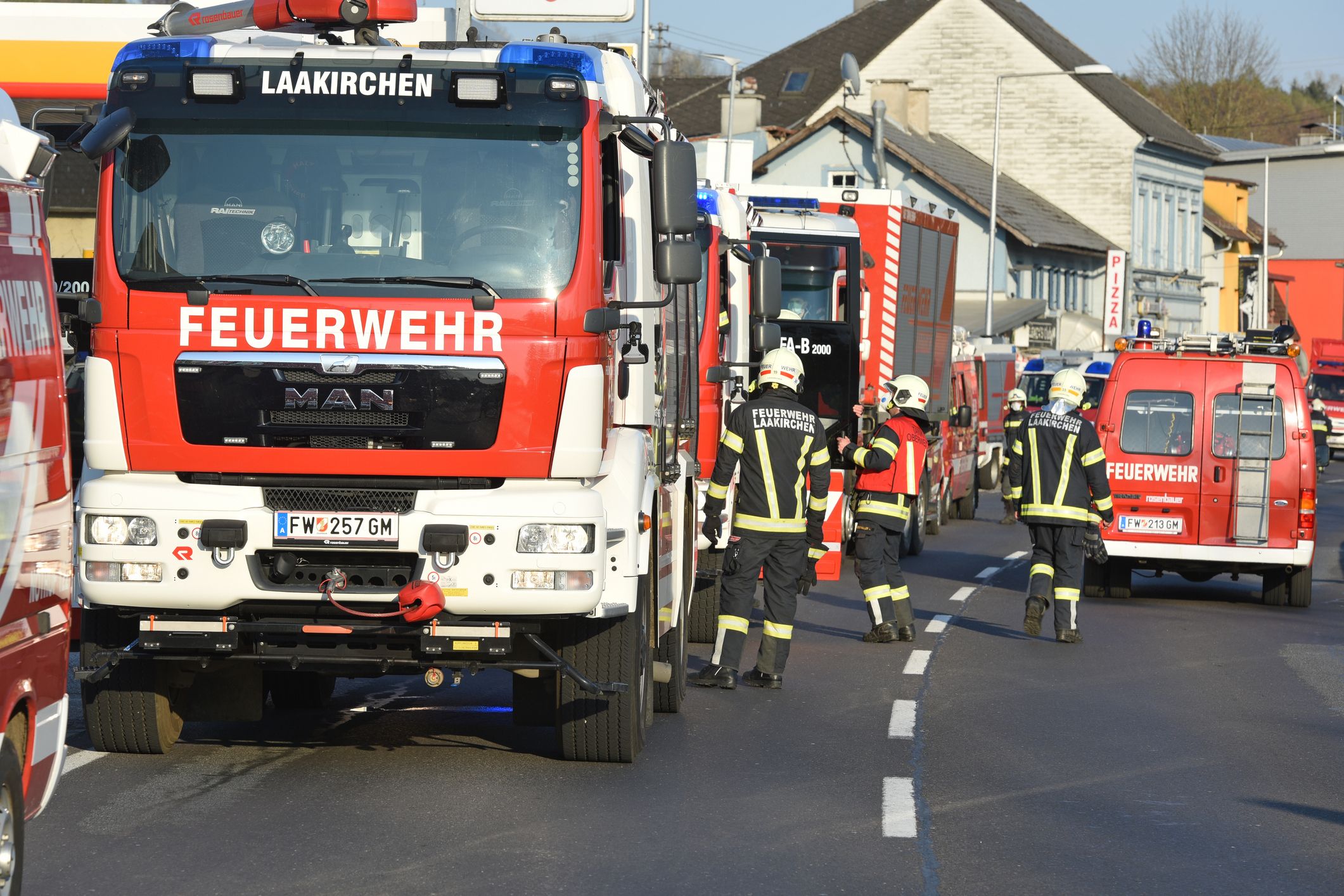 Die Feuerwehr stand im Großeinsatz. (Symbolbild)