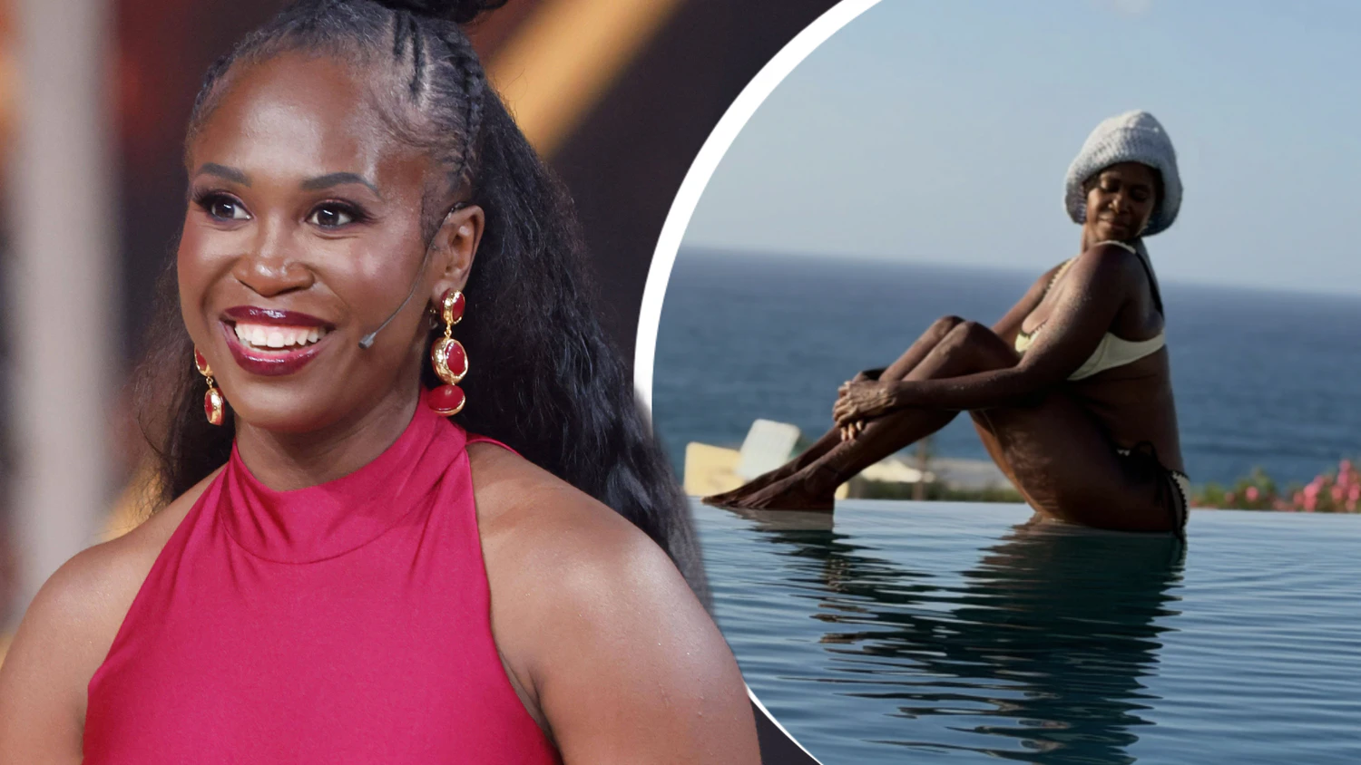 Motsi Mabuse zeigt sich in Sommer-Stimmung.
