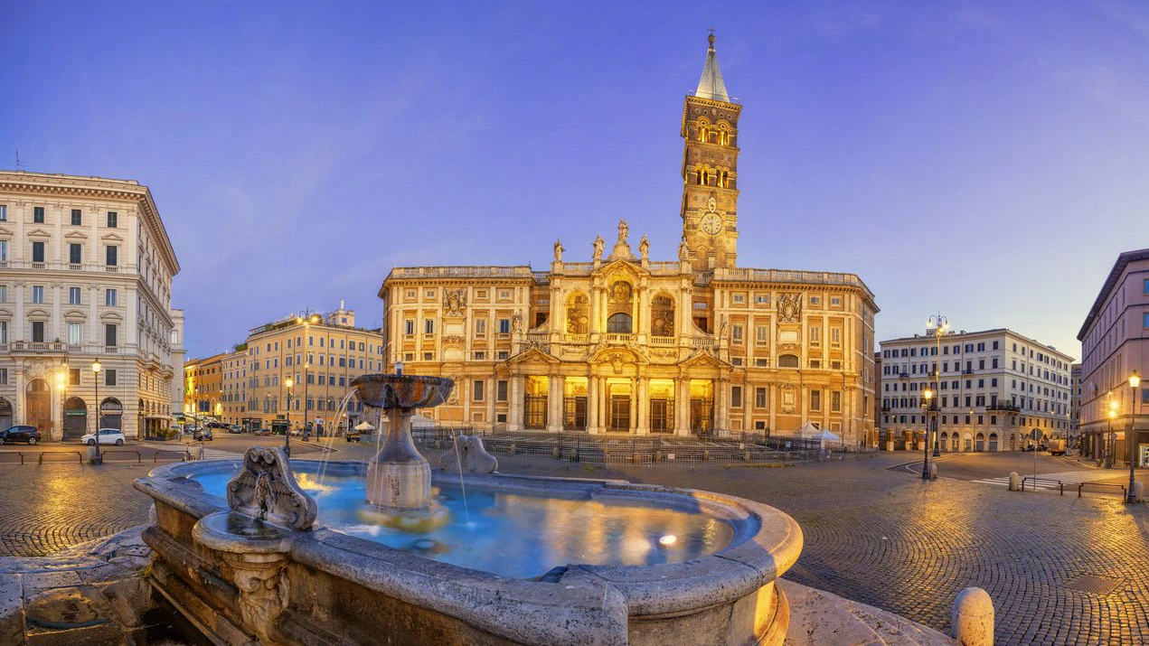 Die Basilika Santa Maria Maggiore in Rom kann man auch heute noch besuchen. 