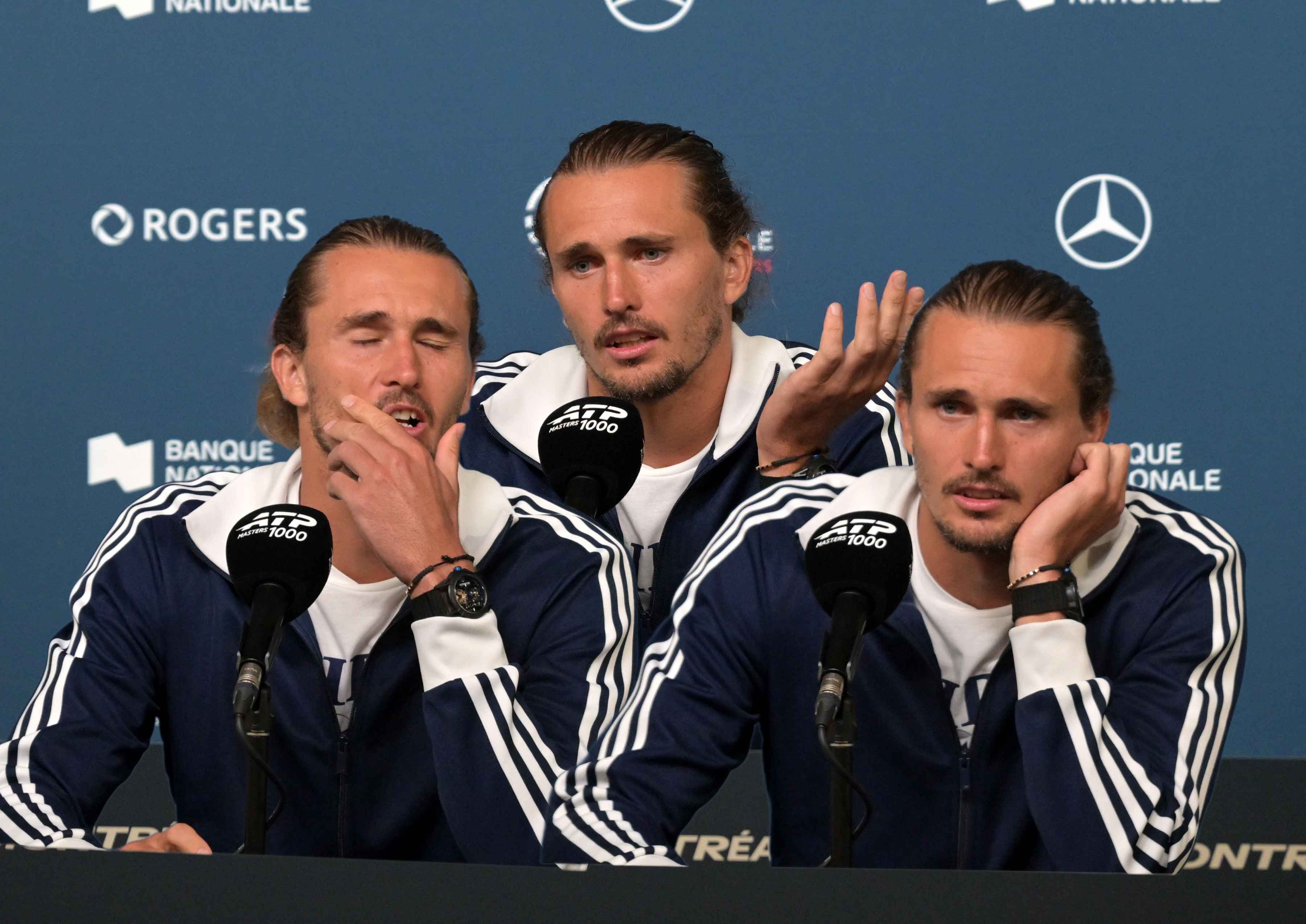 Alexander Zverev hielt eine bemerkenswerte Pressekonferenz ab.