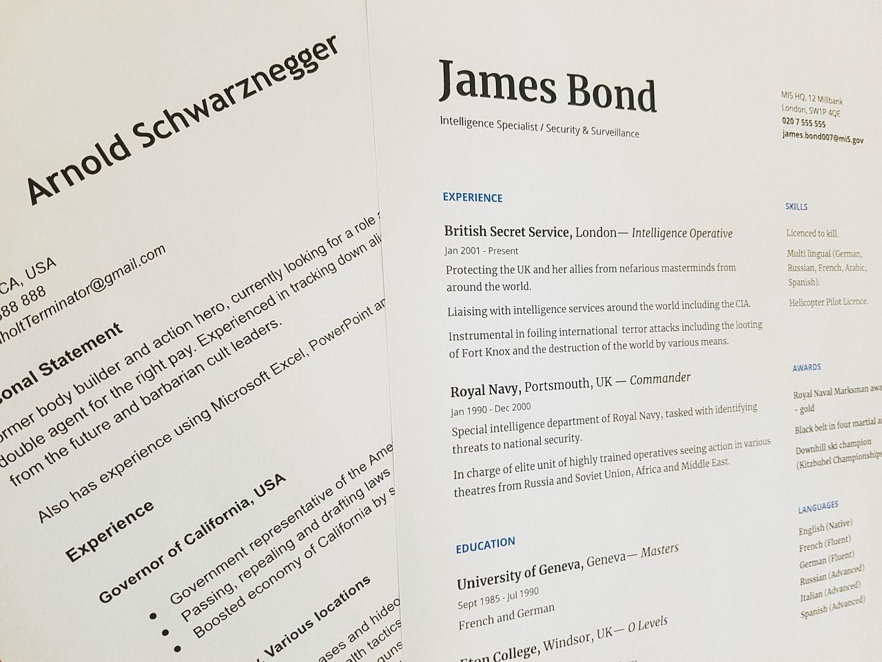 Arbeitszeugnis und Bewerbungsunterlagen