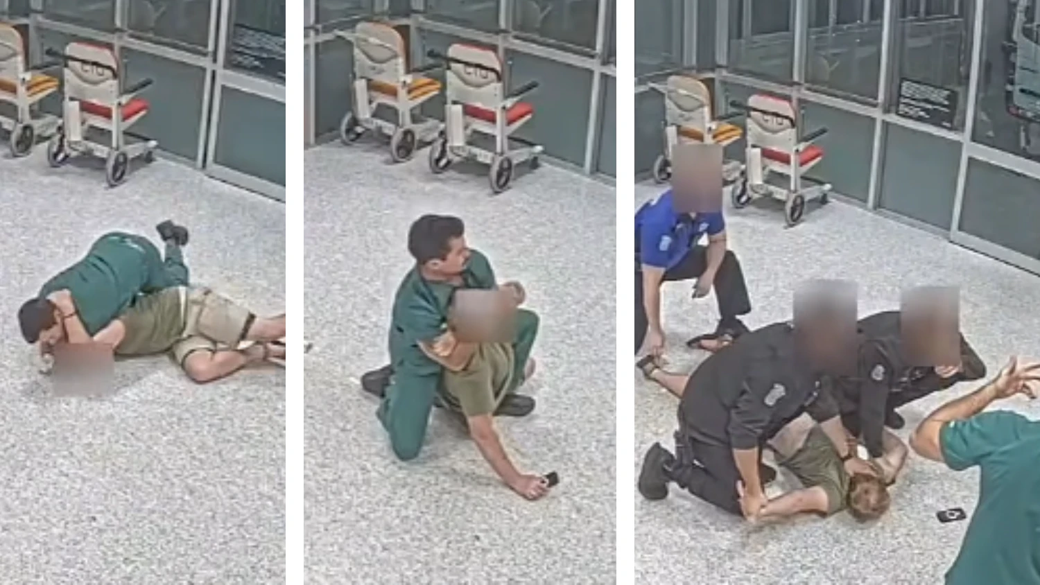Heute.at - Unglaublich! Jiu-Jitsu-Pfleger bringt Täter zu Boden