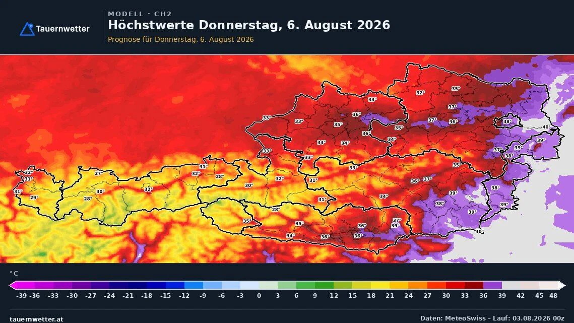 Am Donnerstag gibt es eine "Abkühlung".
