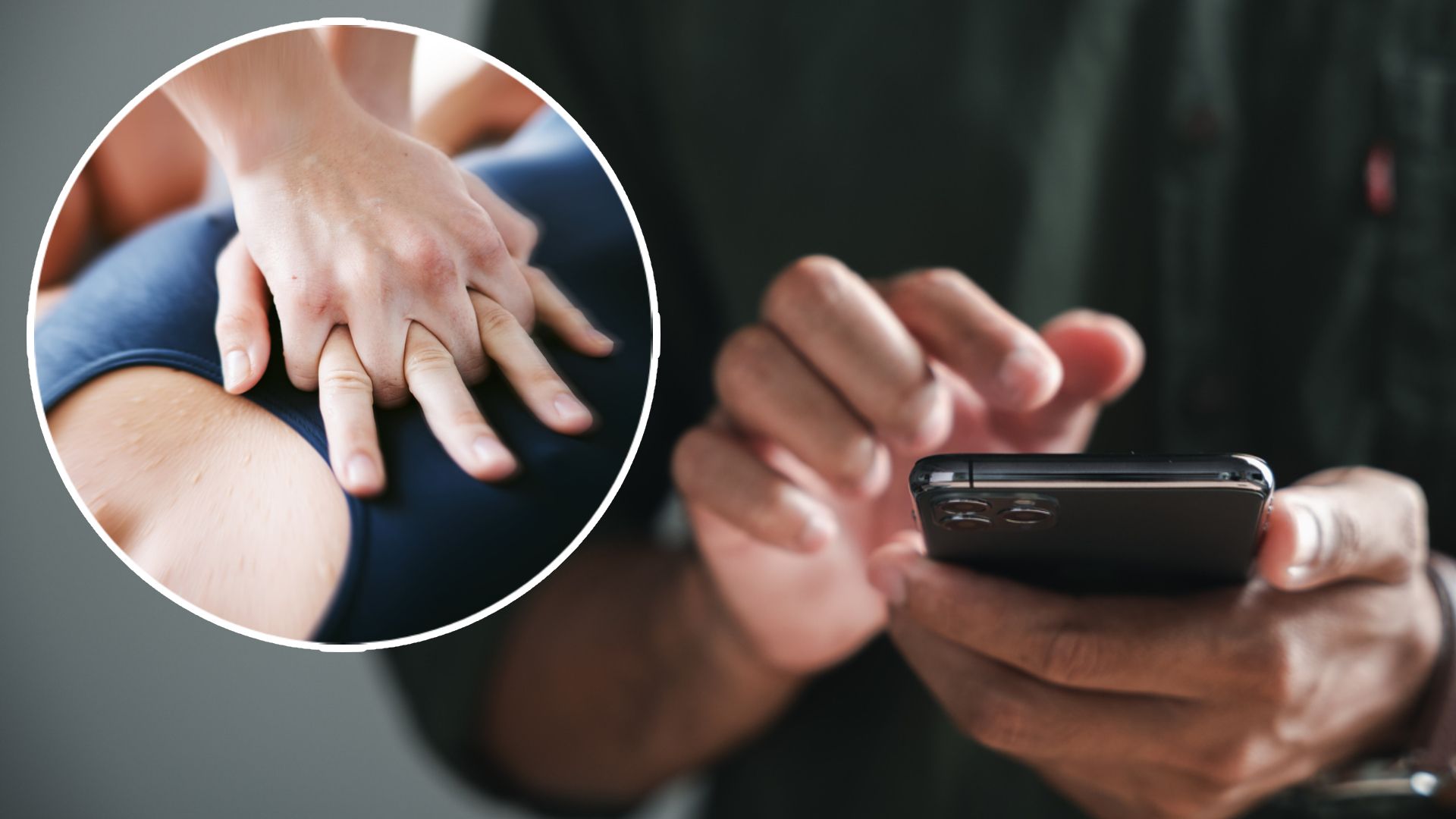 Der Ersthelfer wurde über eine App alarmiert und war sogar vor der Polizei vor Ort. (Symbolbild)