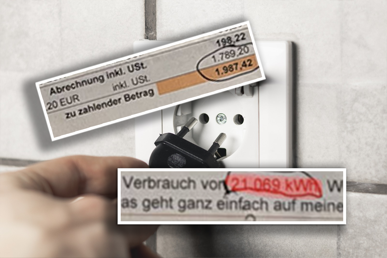 Ein Verbrauch von über 21.000 kWh ließ den Niederösterreicher stutzig werden.