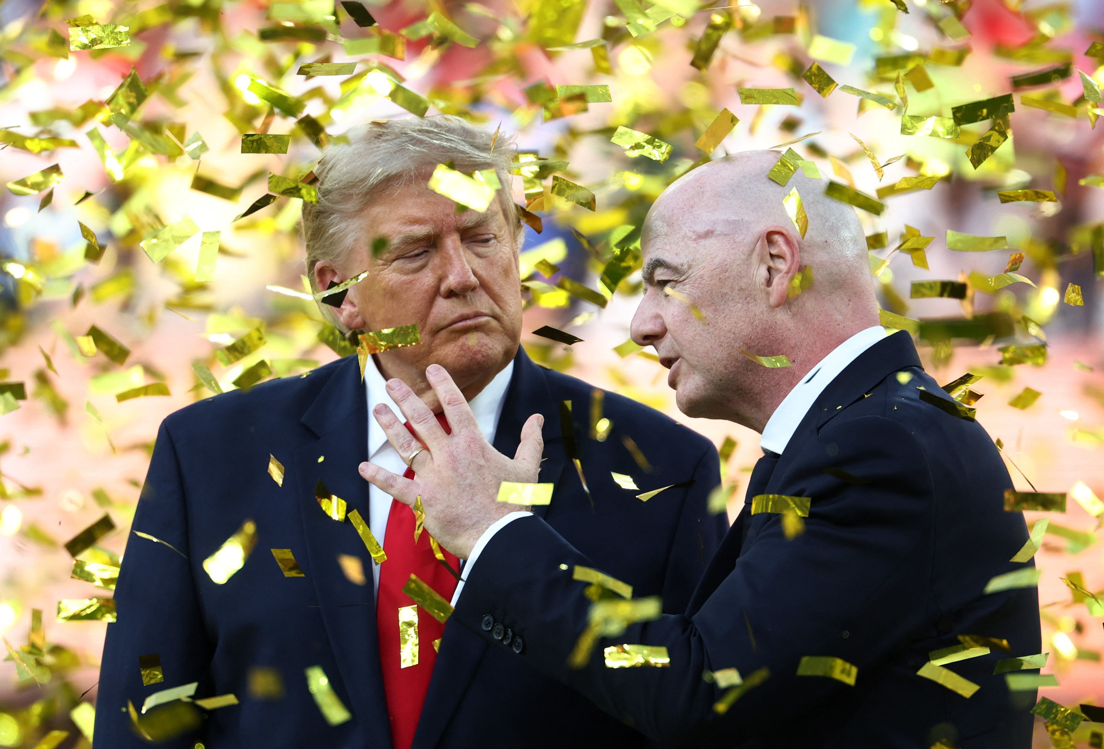Donald Trump und Gianni Infantino