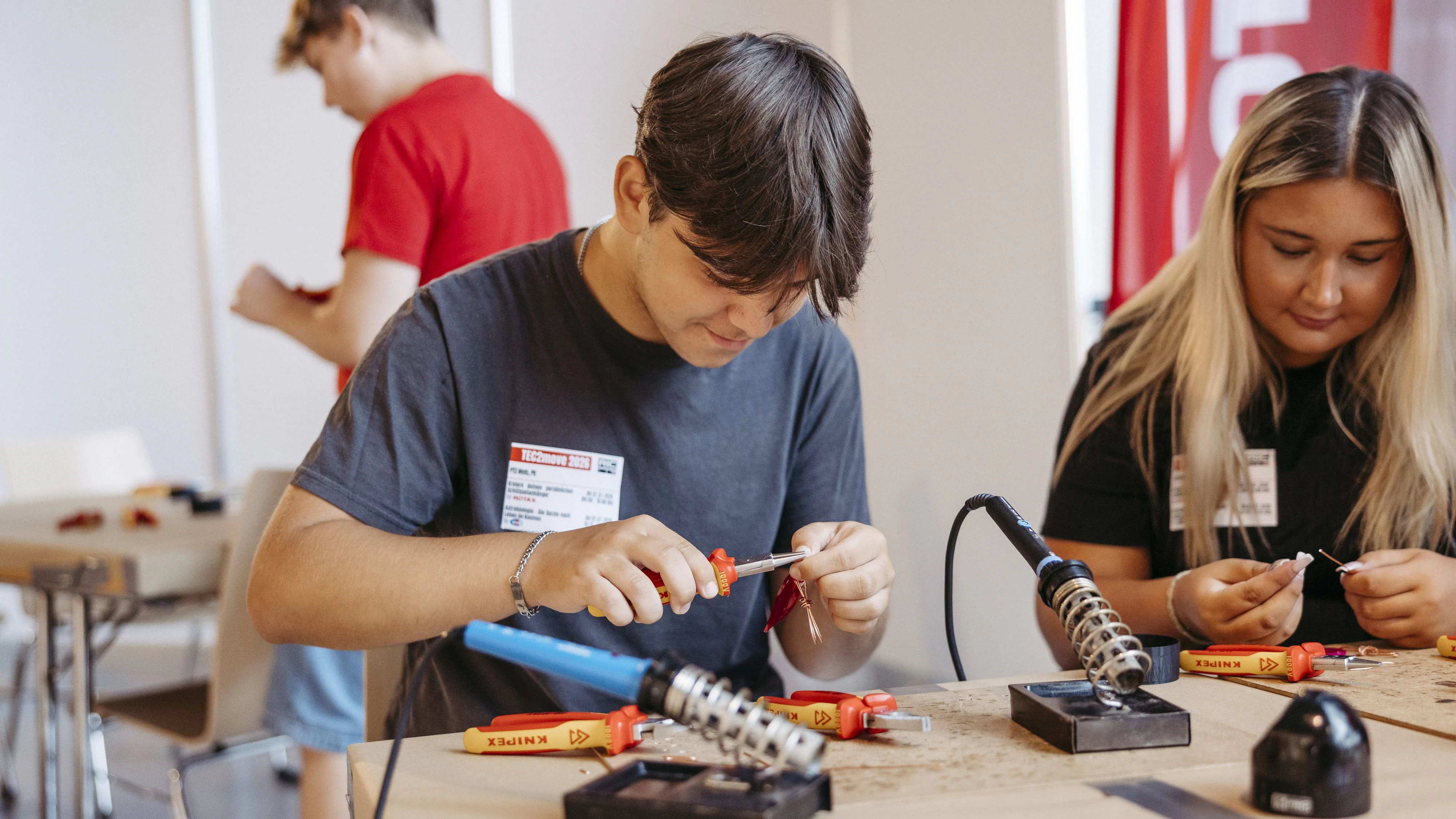 Die TEC2move hat sich als jährlicher Fixtermin für Schulen in Oberösterreich etabliert. 