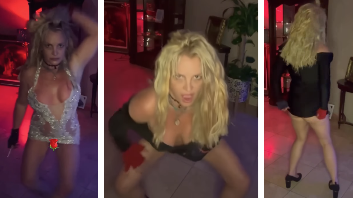 Britney Spears tanzt auf Instagram.