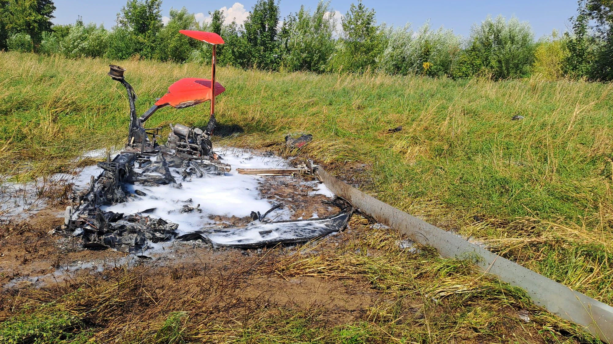 Großaufgebot nach Absturz eines Gyrocopters in Seitenstetten