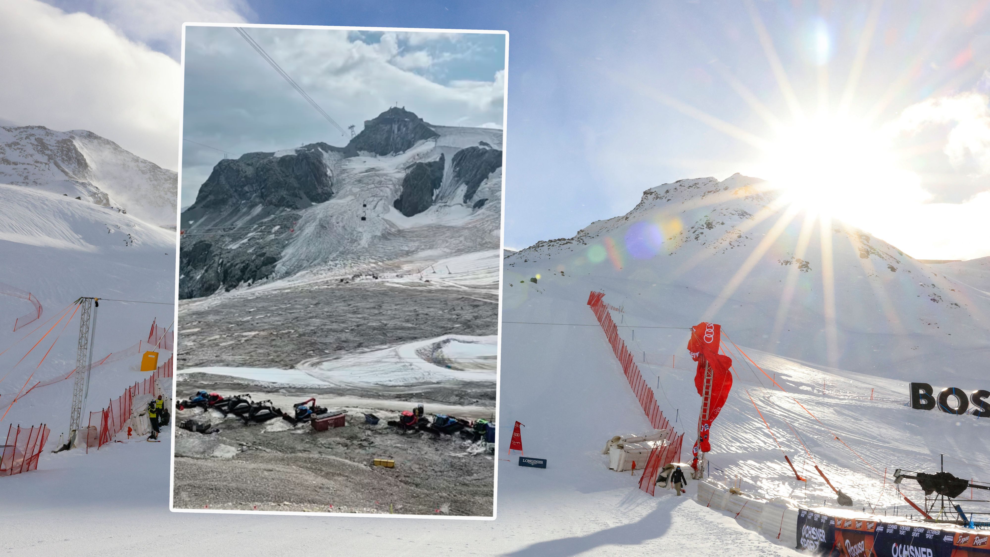 Zermatt geht der Schnee aus.