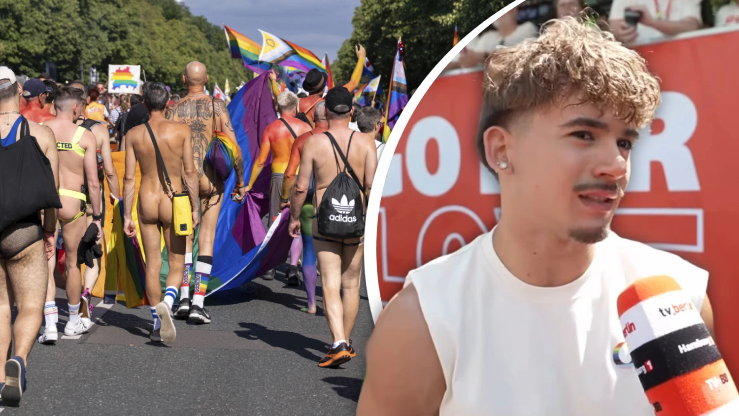 Heute.at - Zu viele Nackte? Debatte um Regenbogen-Paraden entfacht