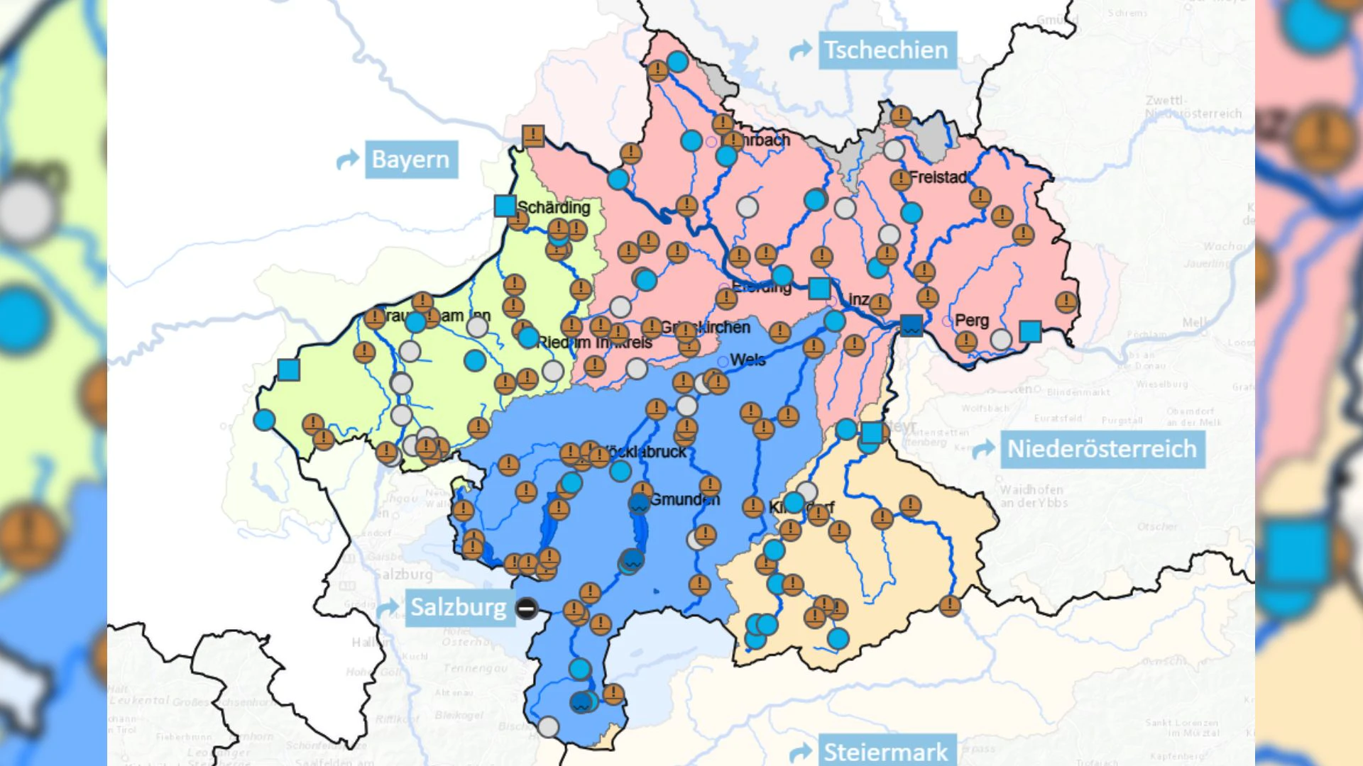Die Warnzeichen zeigen: In fast ganz Oberösterreich herrscht extreme Trockenheit.