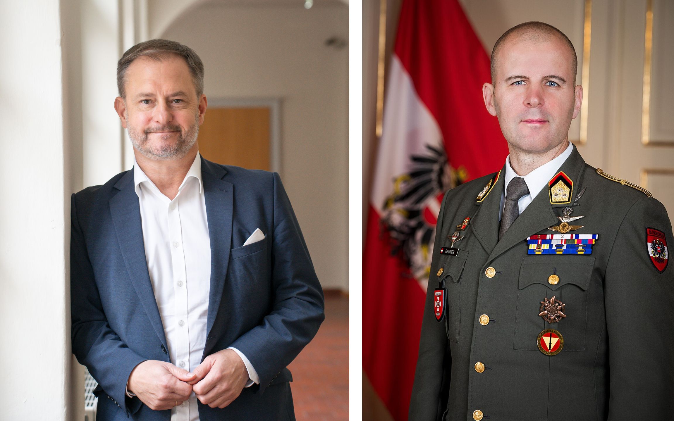 Roland Fürst ärgert sich über das Verteidigungsministerium – Oberst Reisner darf bei ihm nicht auftreten.