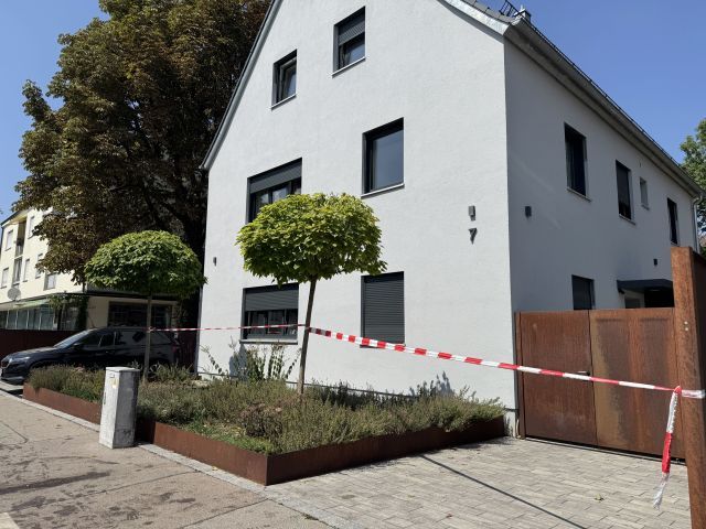 Das Gebäude wurde abgesperrt.