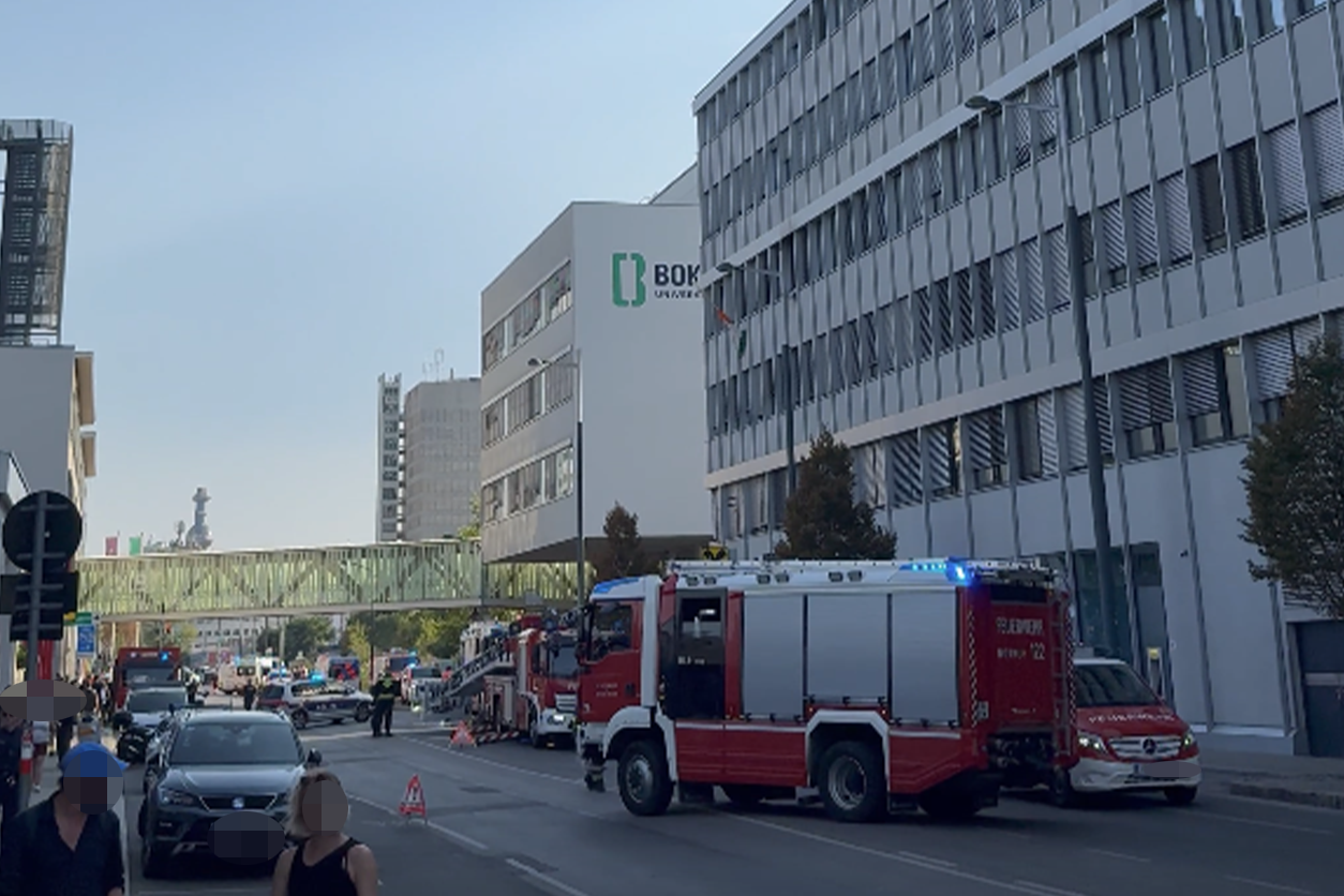 In der Muthgasse kam es am Dienstagabend zu einem Einsatz der Wiener Feuerwehr.