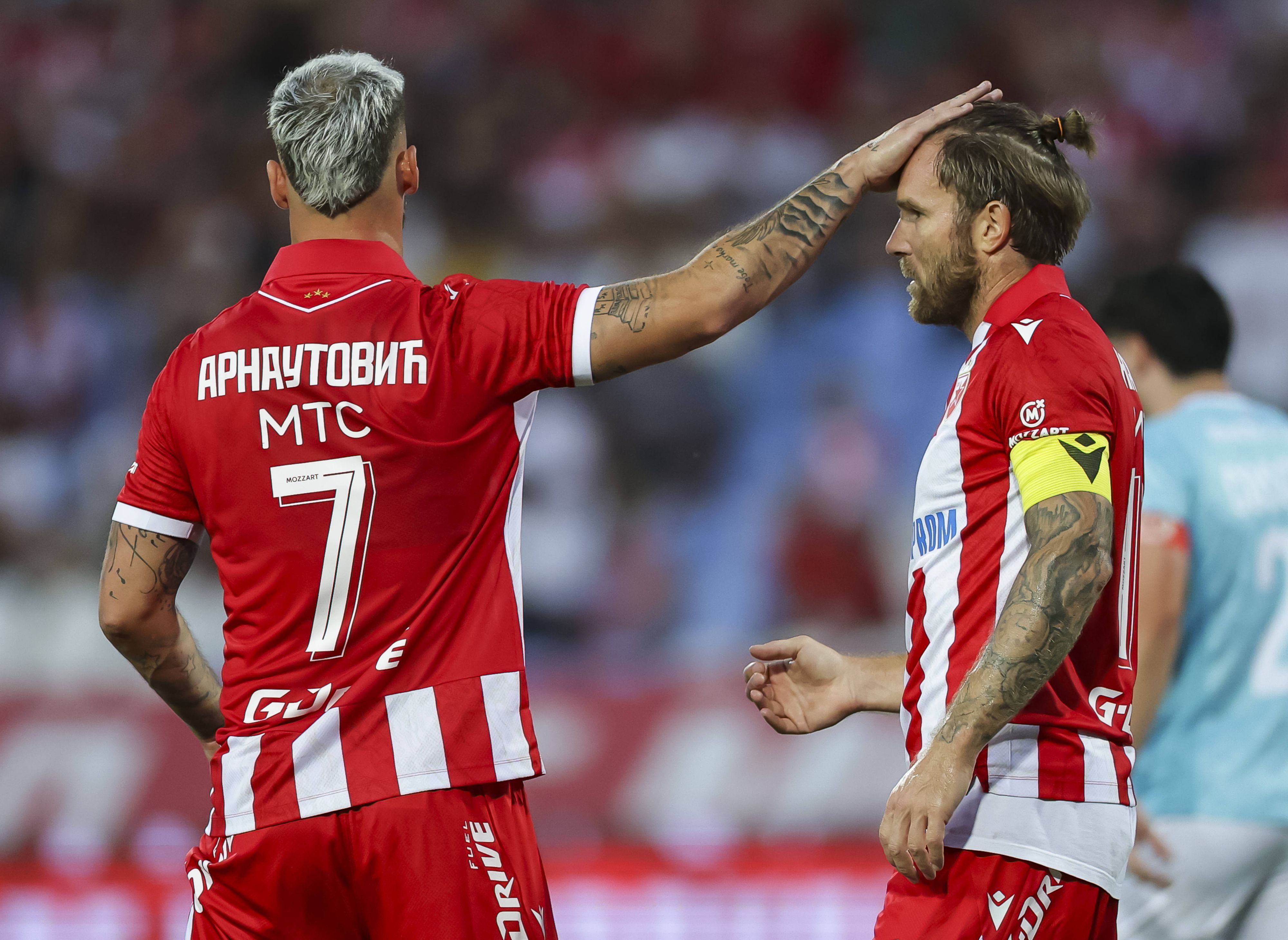Marko Arnautovic (l.)