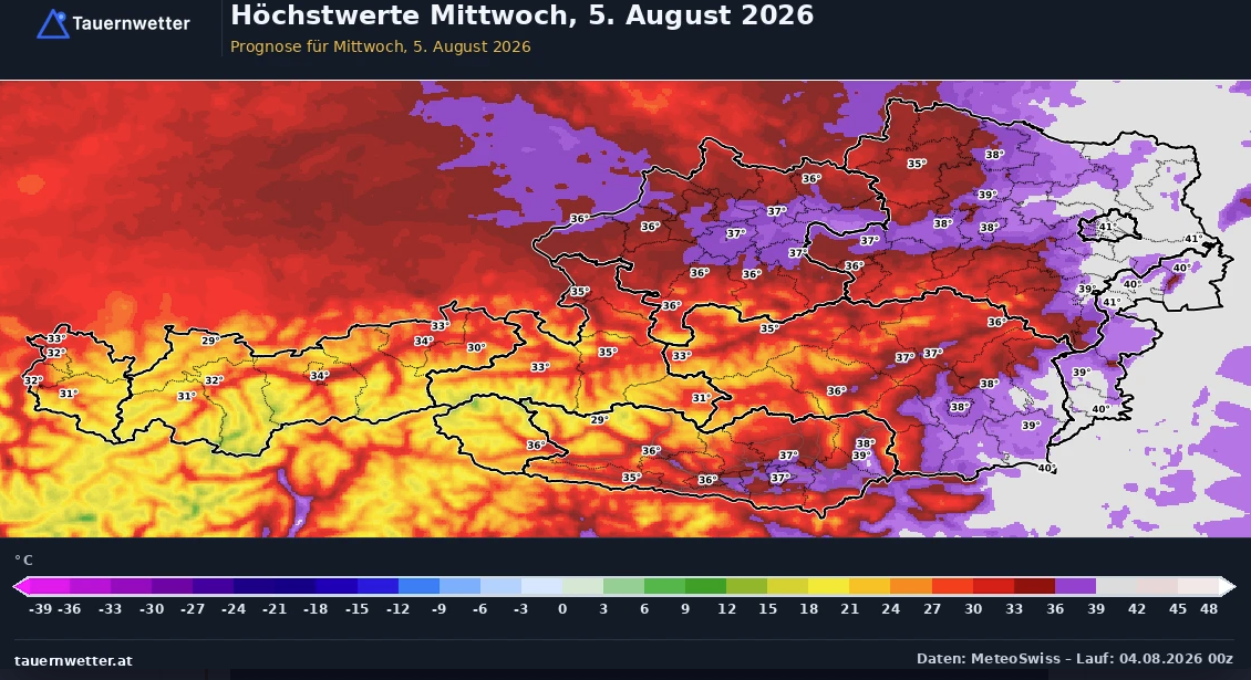 Heute.at - Temperatur legt noch zu – Wetter-Prognose überrascht