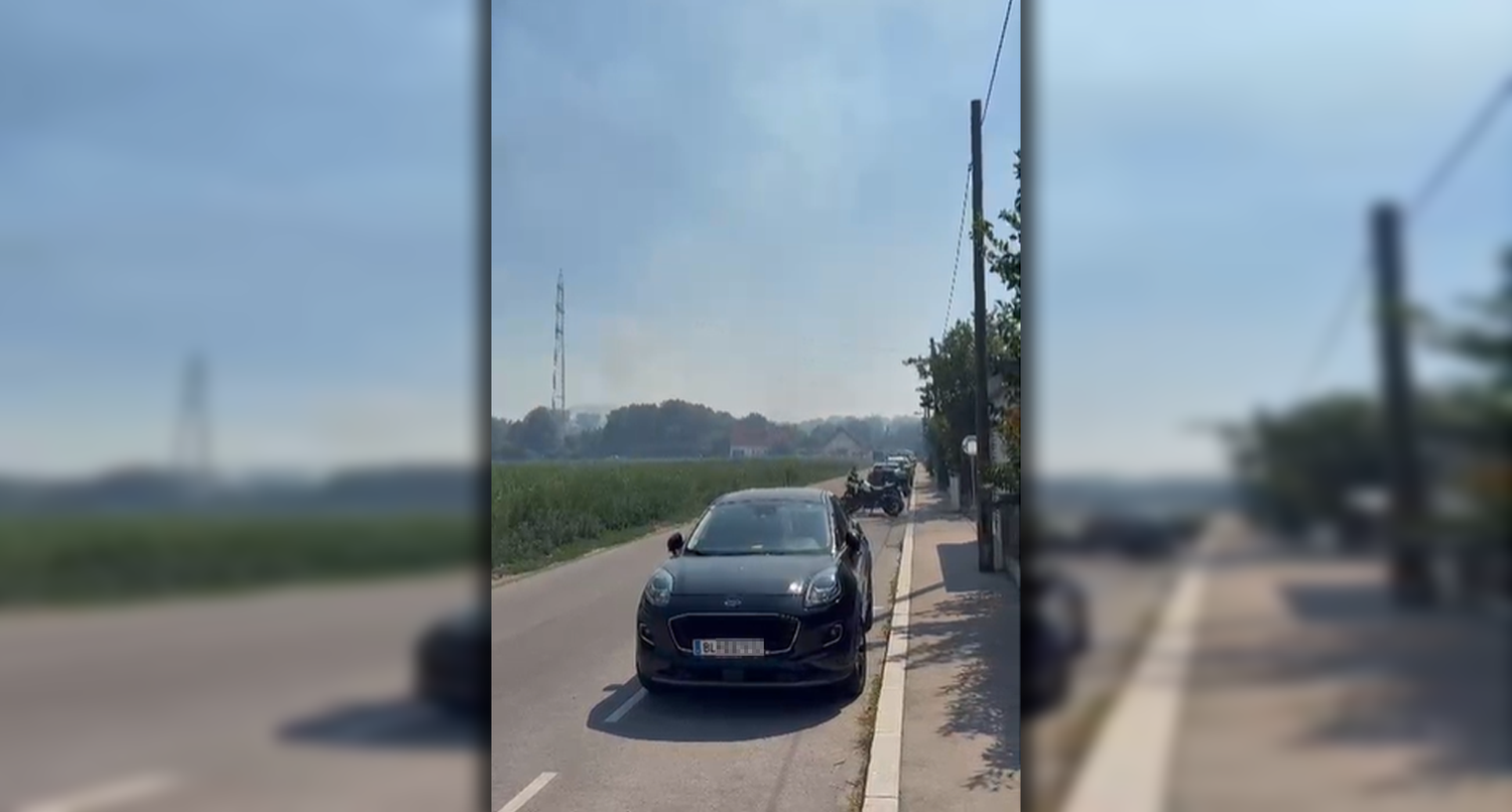 Feuer-Alarm in der Wiener Lobau