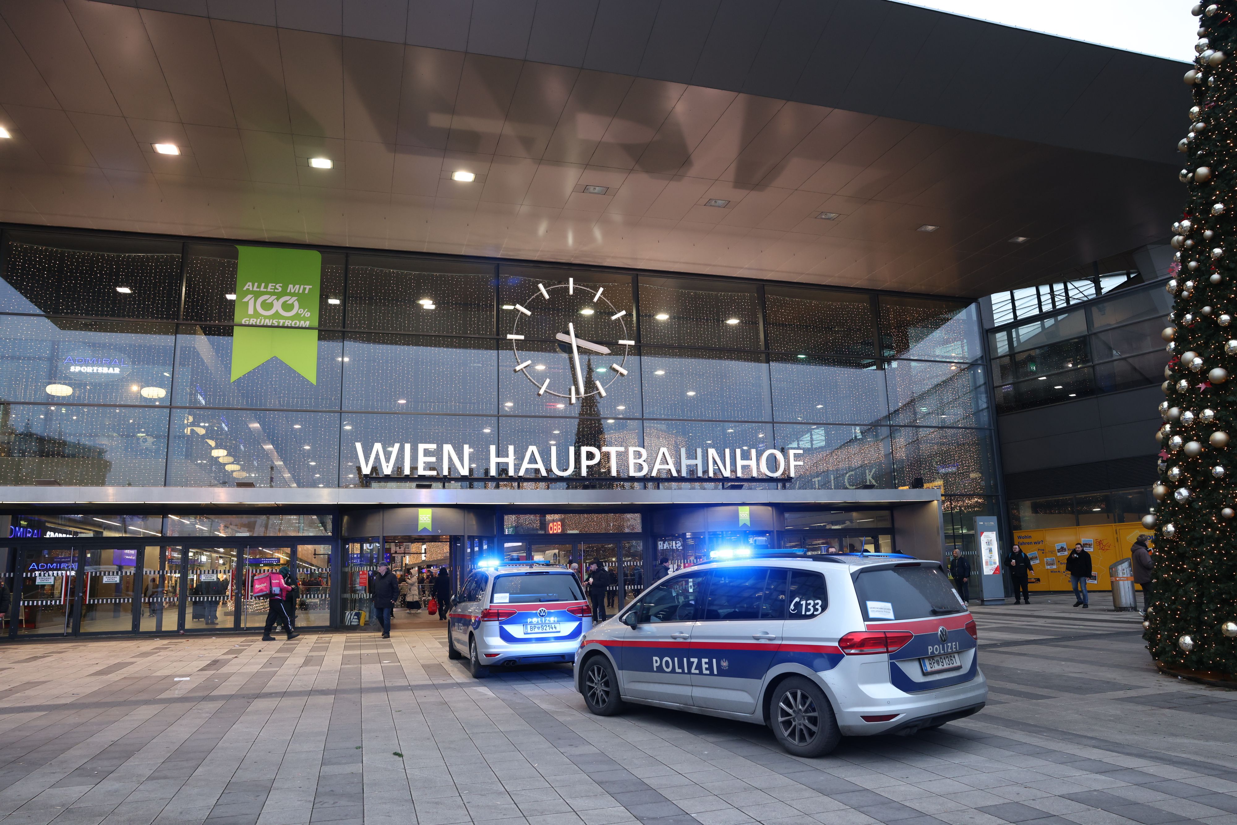 Der Vorfall ereignete sich am Wiener Hauptbahnhof. 