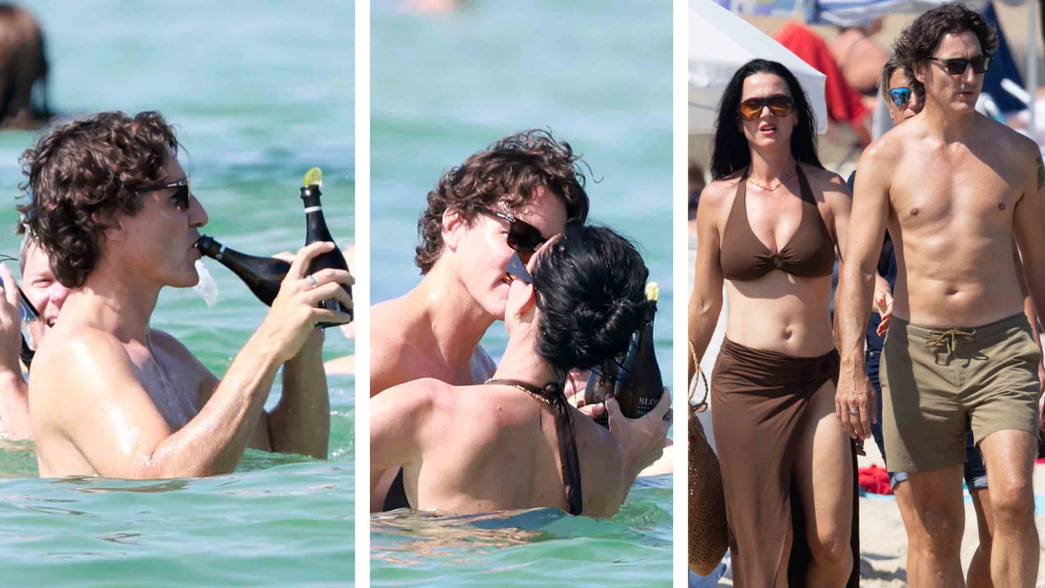 Heute.at - Liebes-Urlaub! Perry & Trudeau turteln in Saint-Tropez